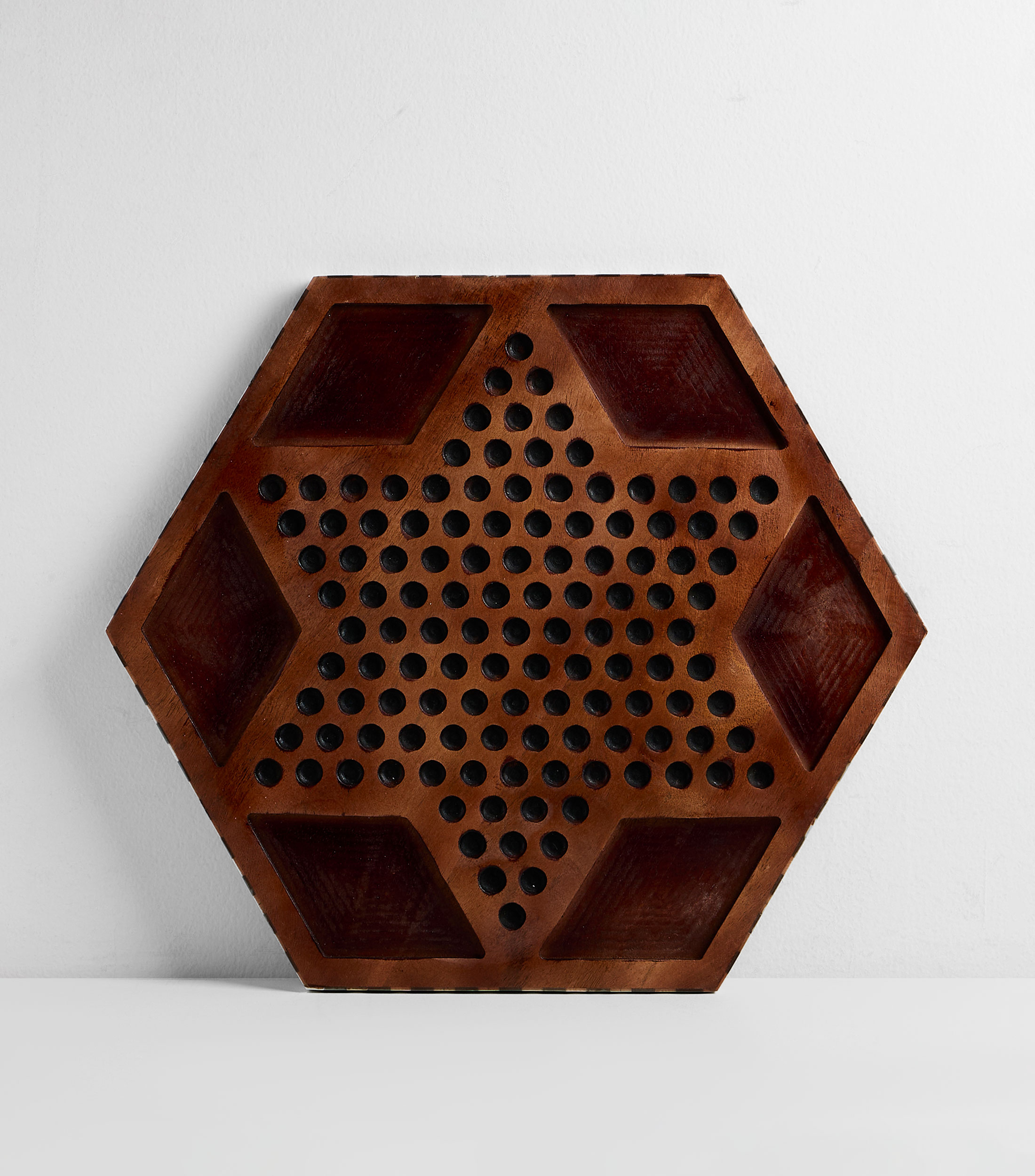 Juego de Damas Chinas en Madera