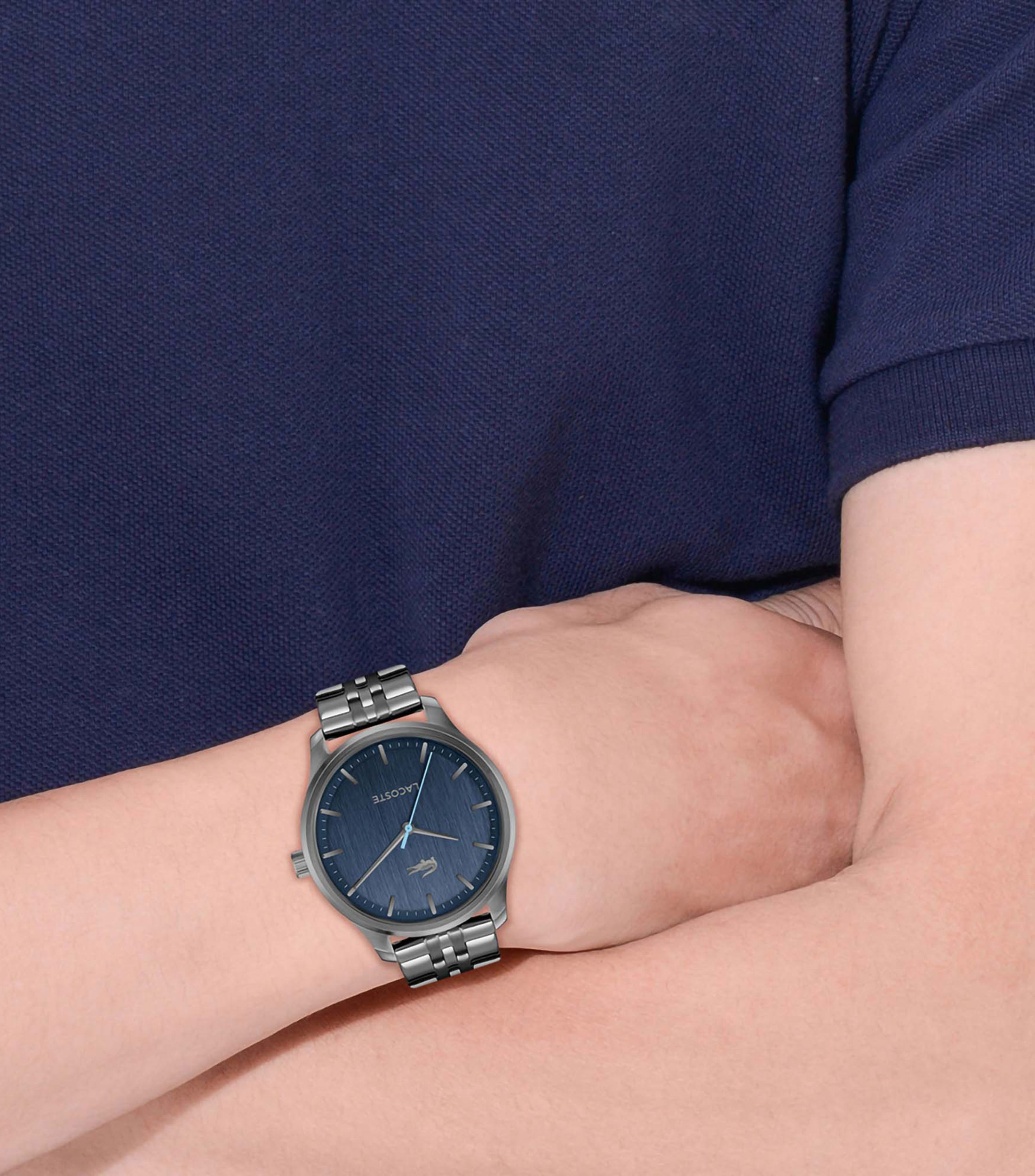 Reloj para hombre Lisbon de Vestir, Gris