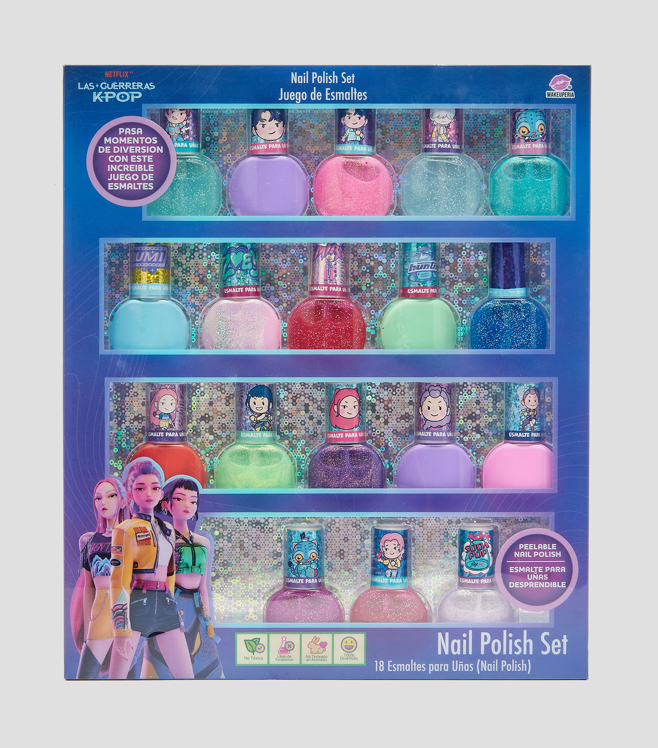 Juego de esmaltes Guerreras K-Pop