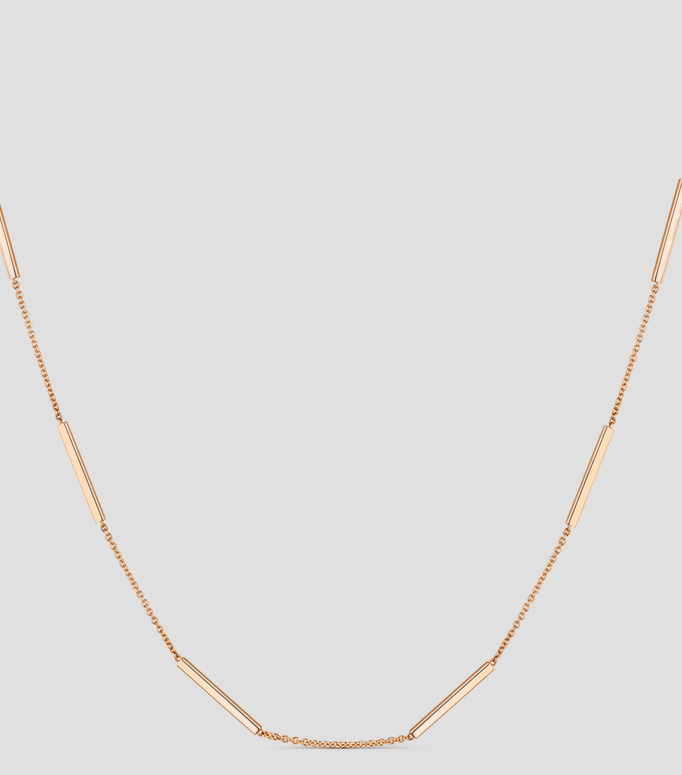 Collar Idalia en oro rosa 18 Kilates Mujer
