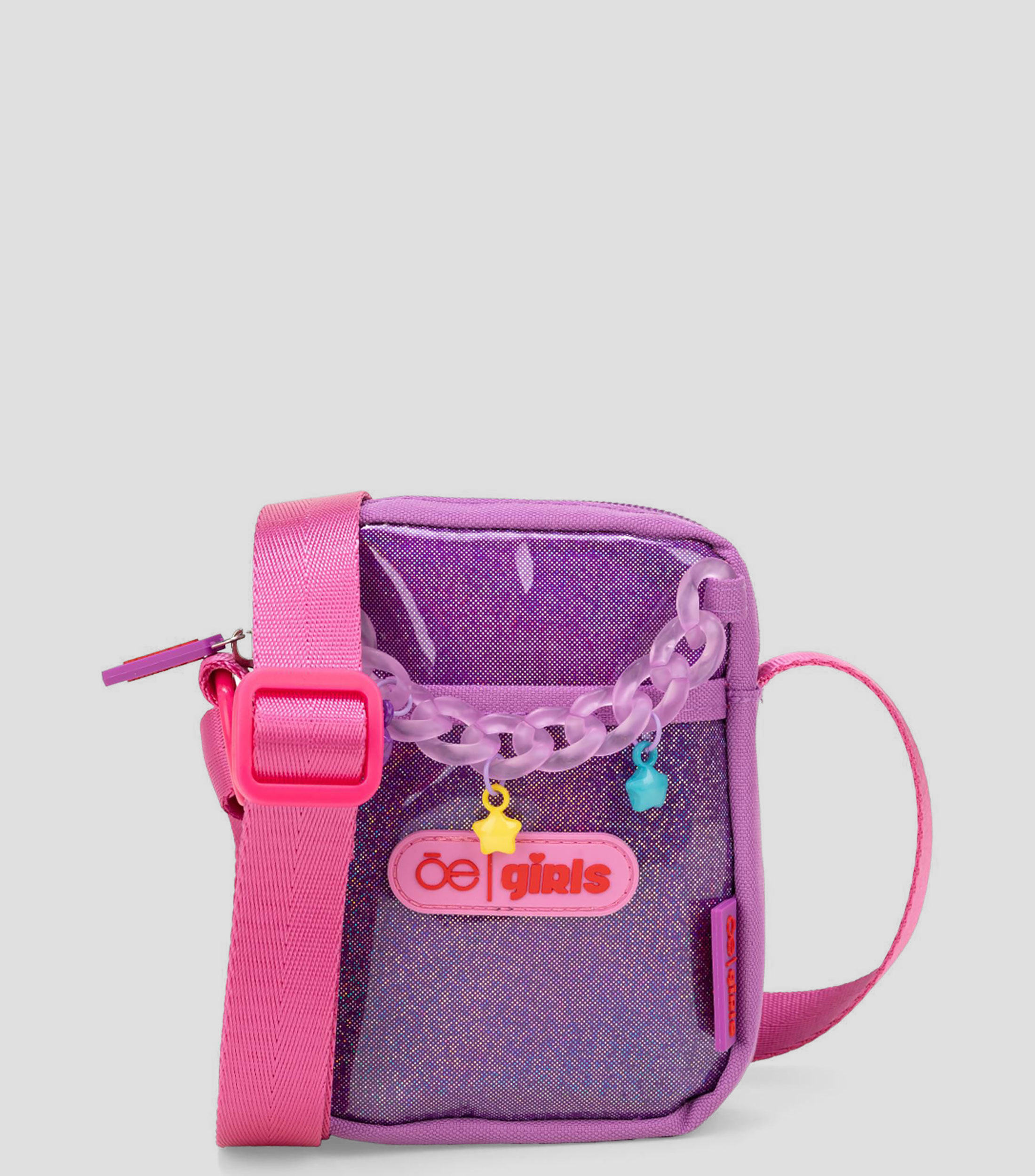 Bolsa Crossbody Lila lisa Niña