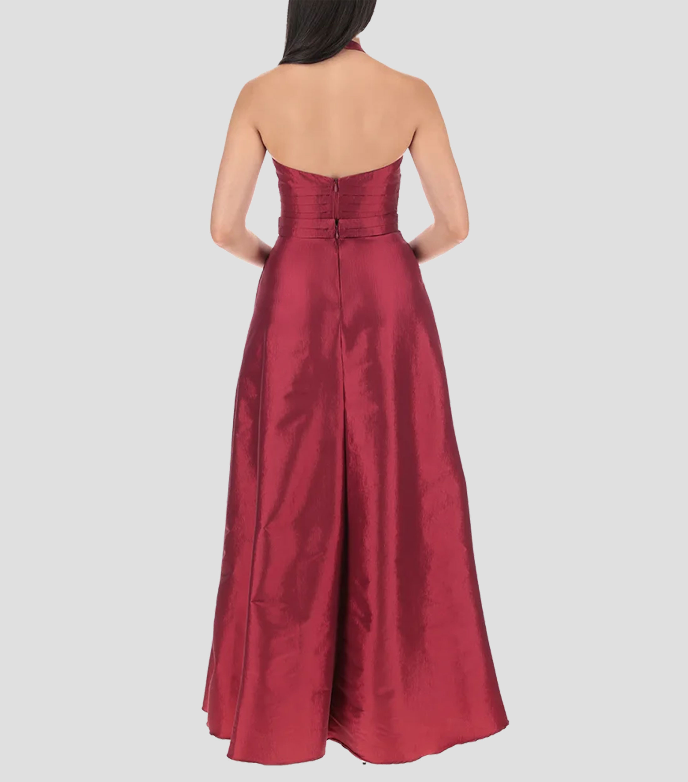 Vestido Largo Liso Mujer