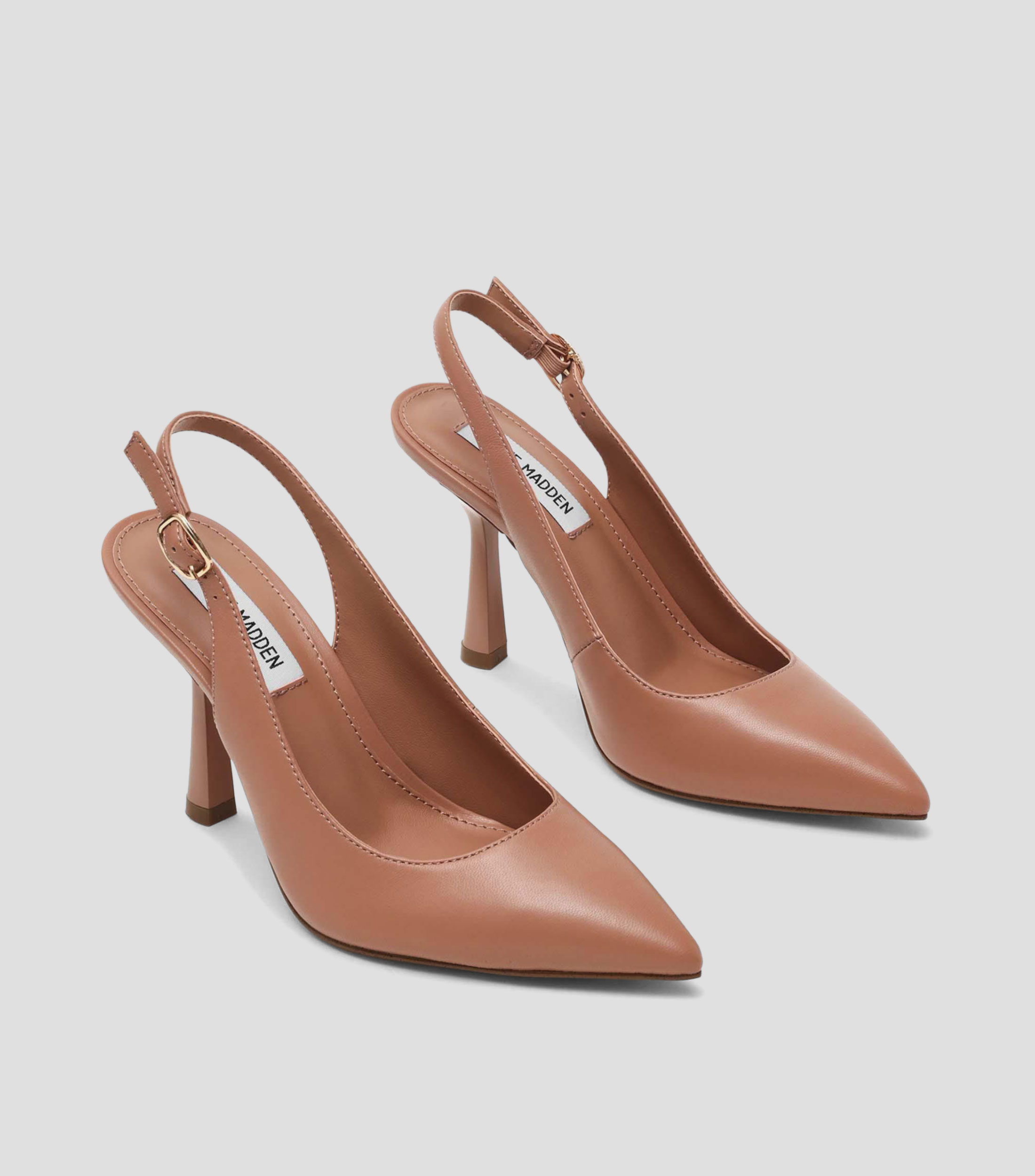 Zapatillas con tacón alto delgado Mujer