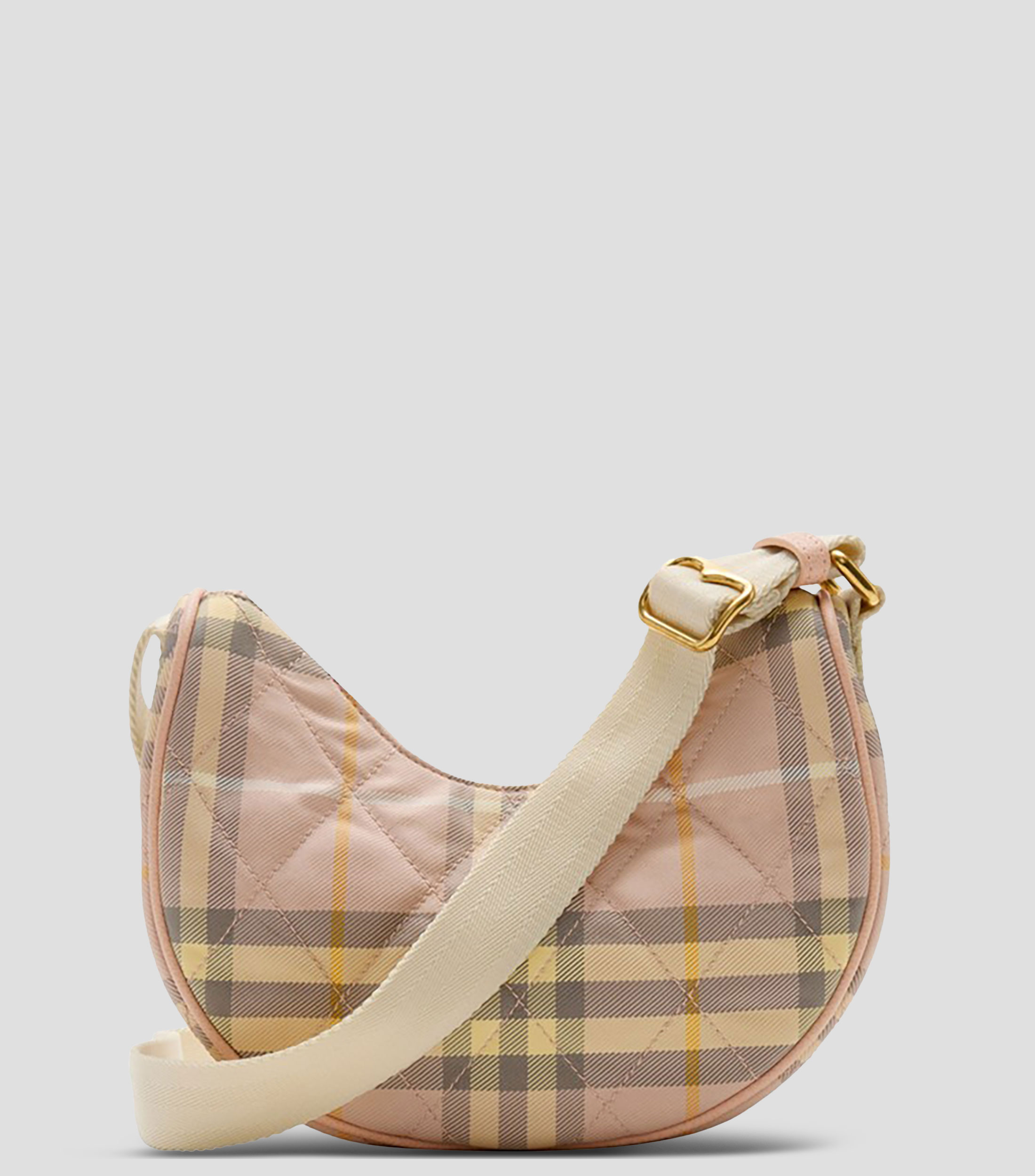 Bolsa bandolera Horseshoe con cuadros Mujer