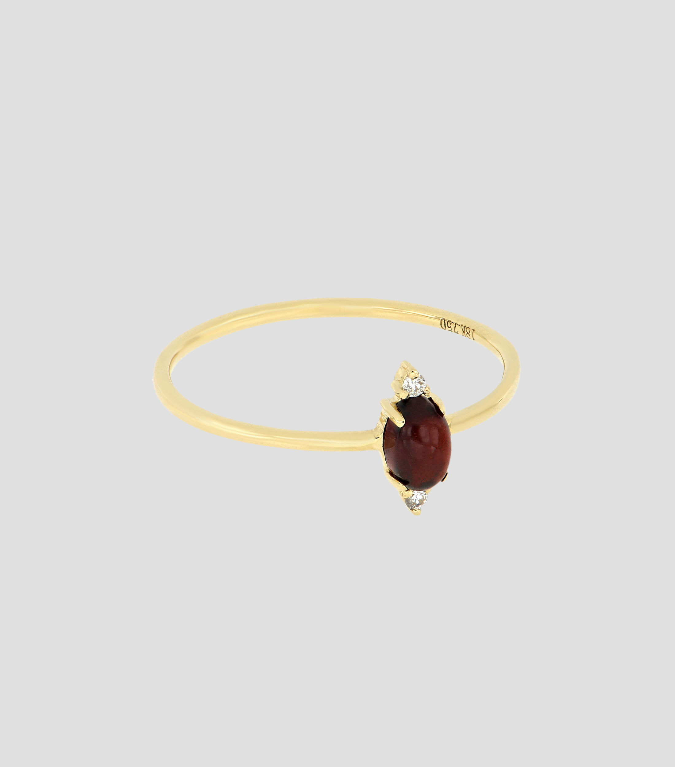 Anillo de oro amarillo 18 kilates Consent Mujer