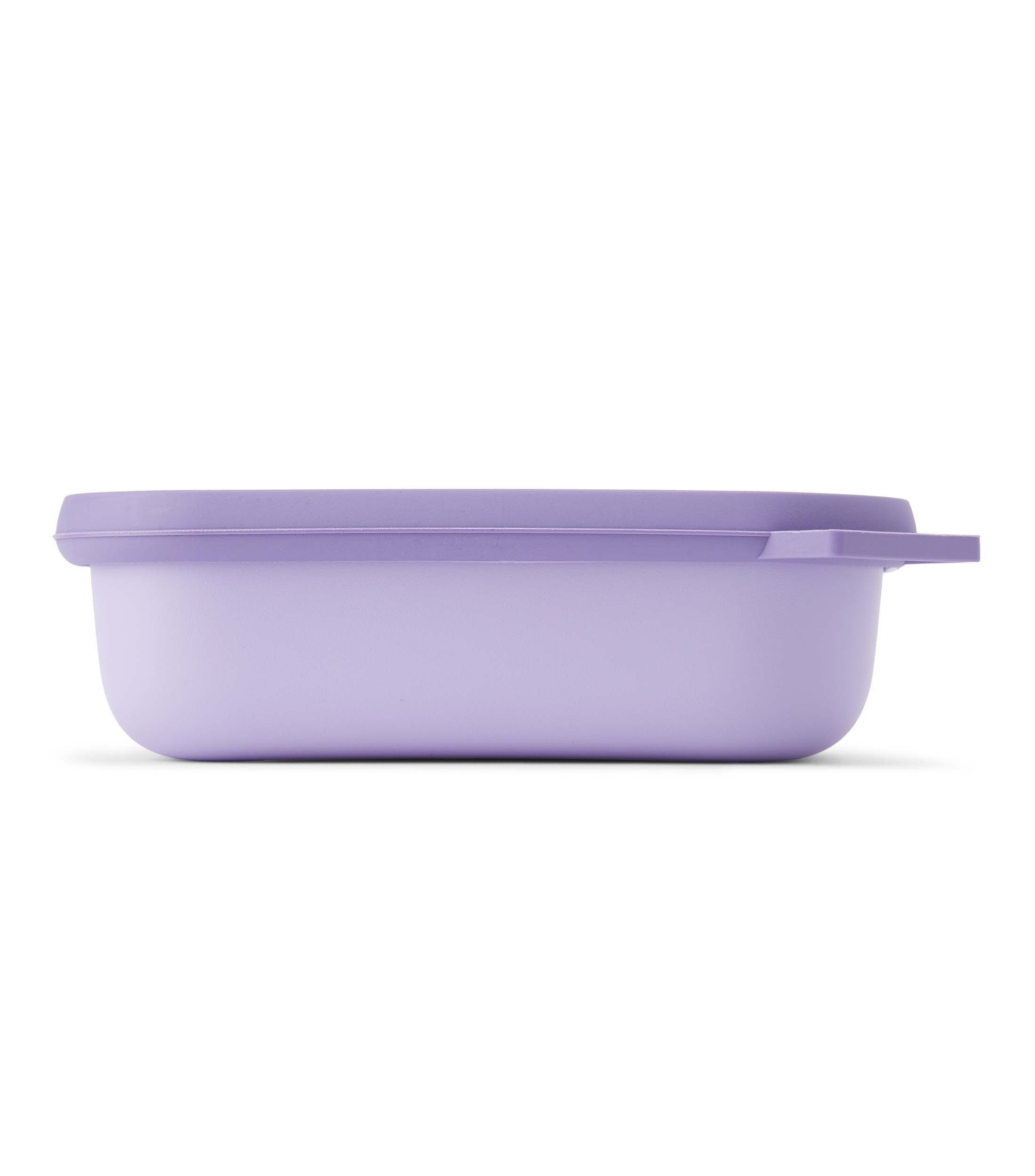 Contenedor hermético Rectangular Lila, 500 ml