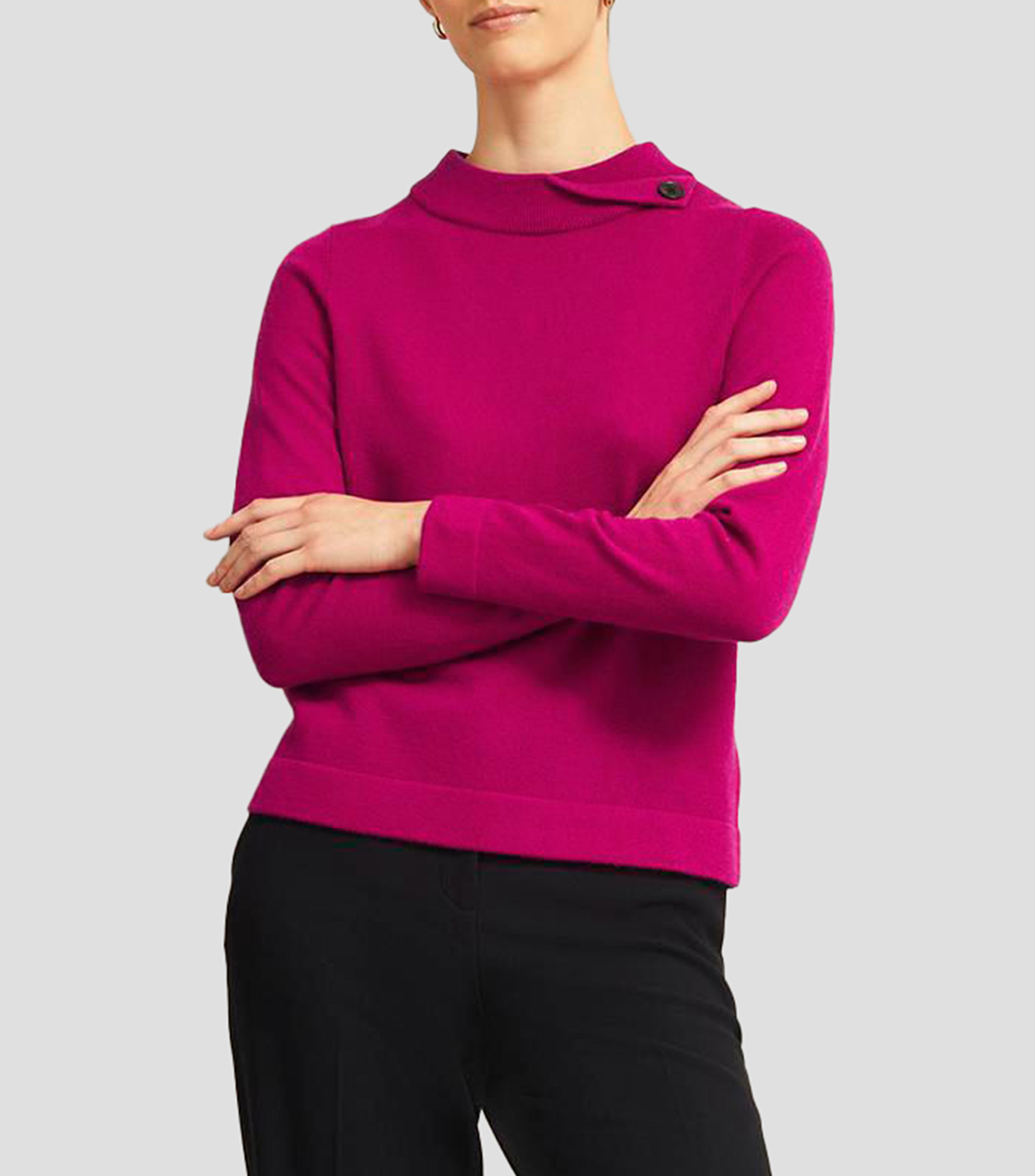 Suéter cuello redondo Mujer