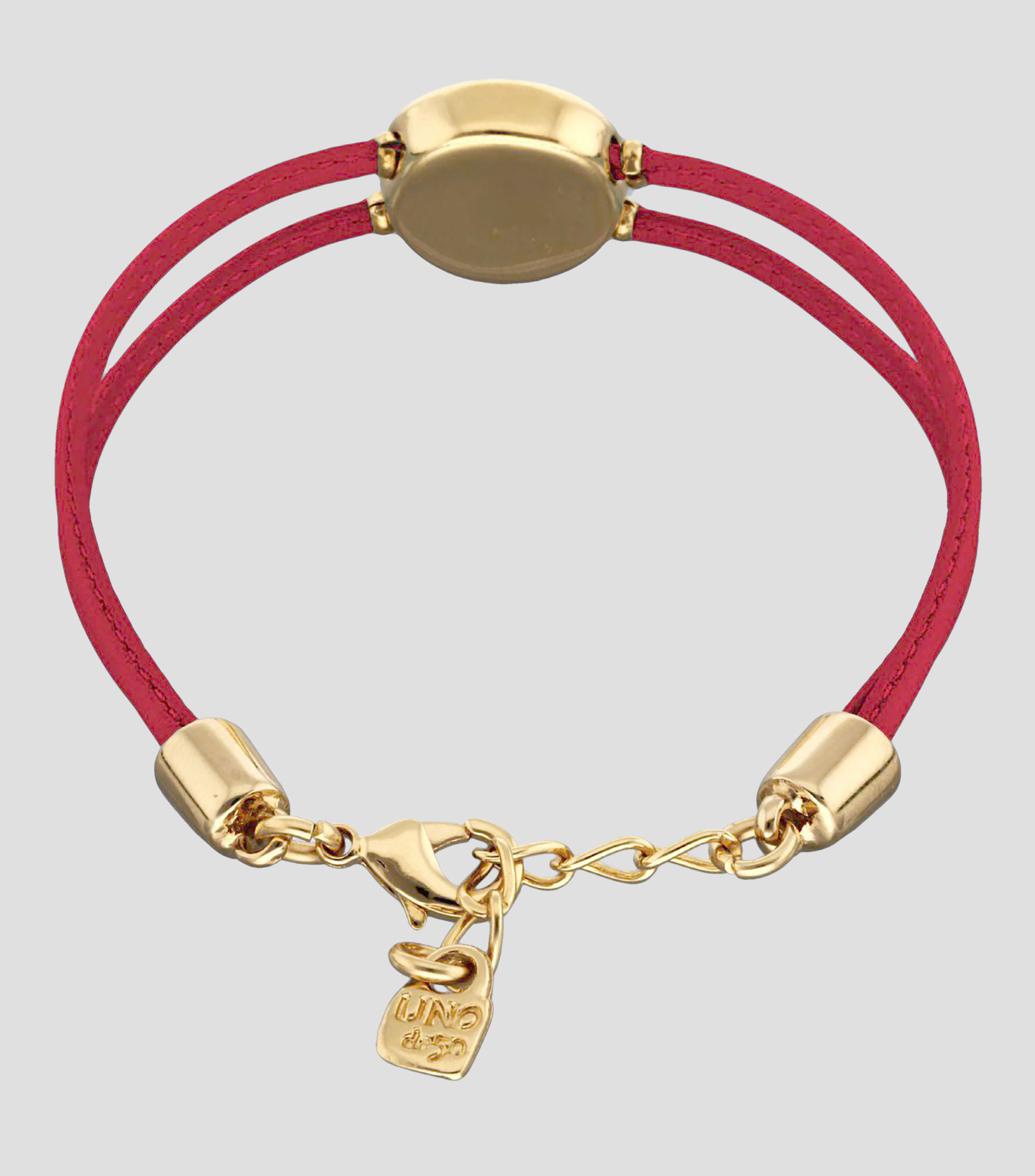 Pulsera rosa oscuro con ojo Mujer