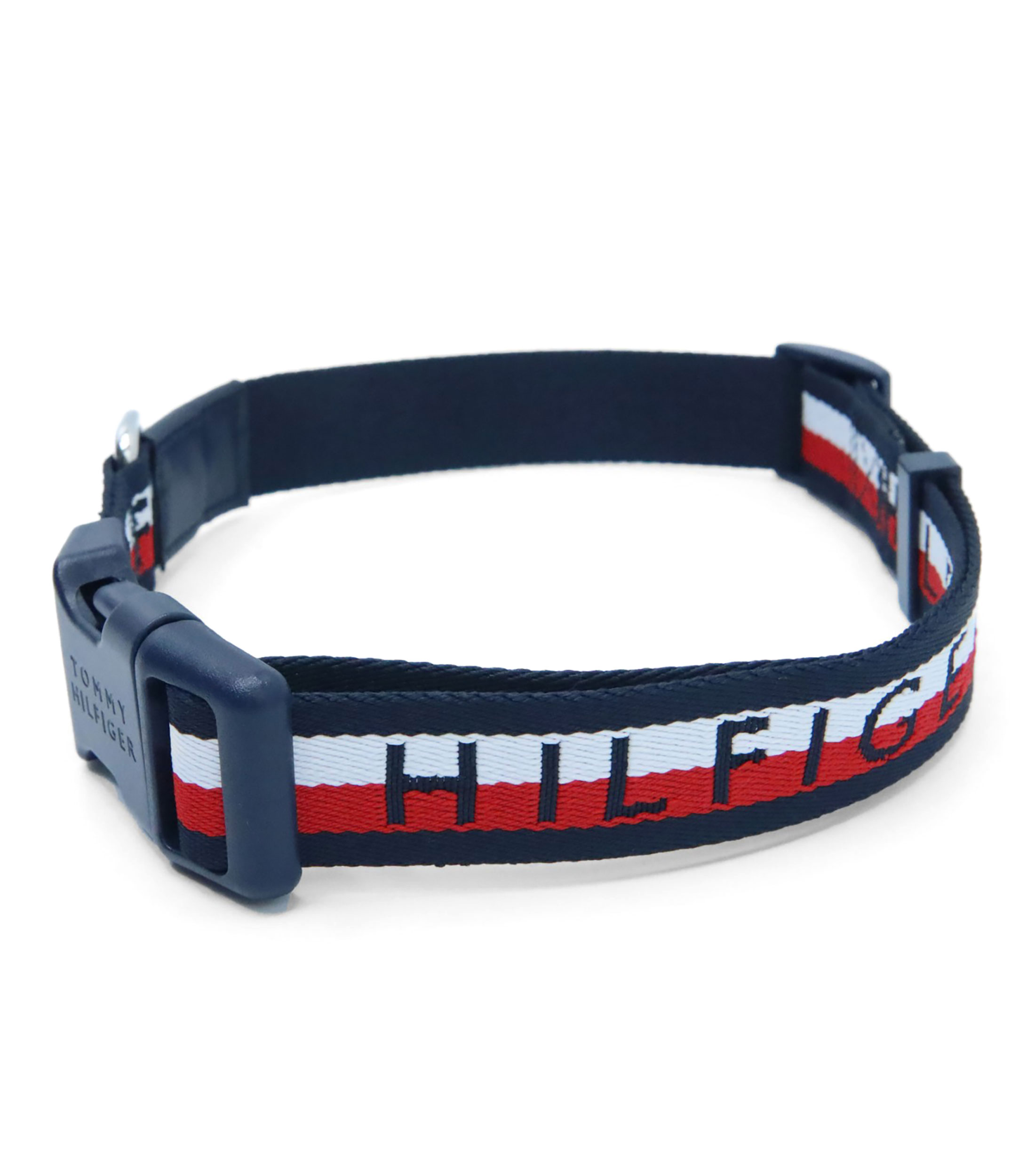 Collar para Perro con franjas y logotipo