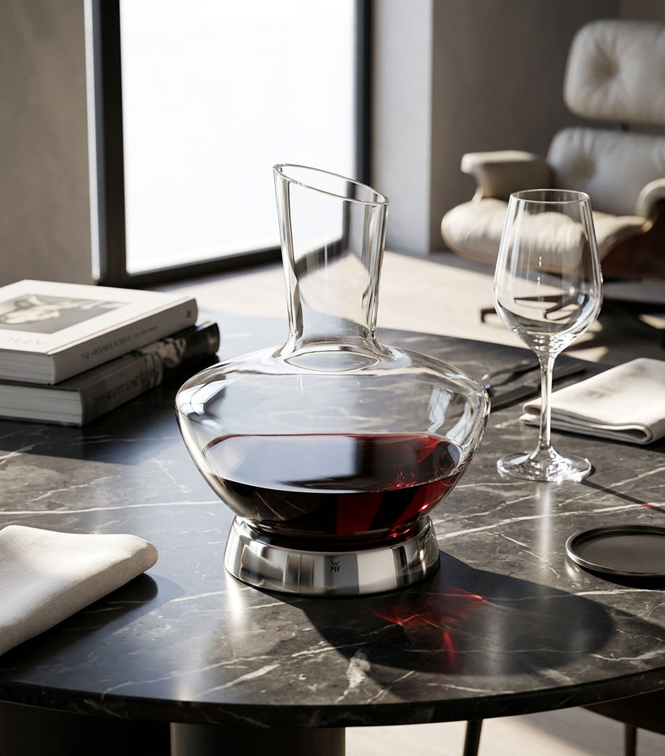 Decantador de Vino con Base Jette