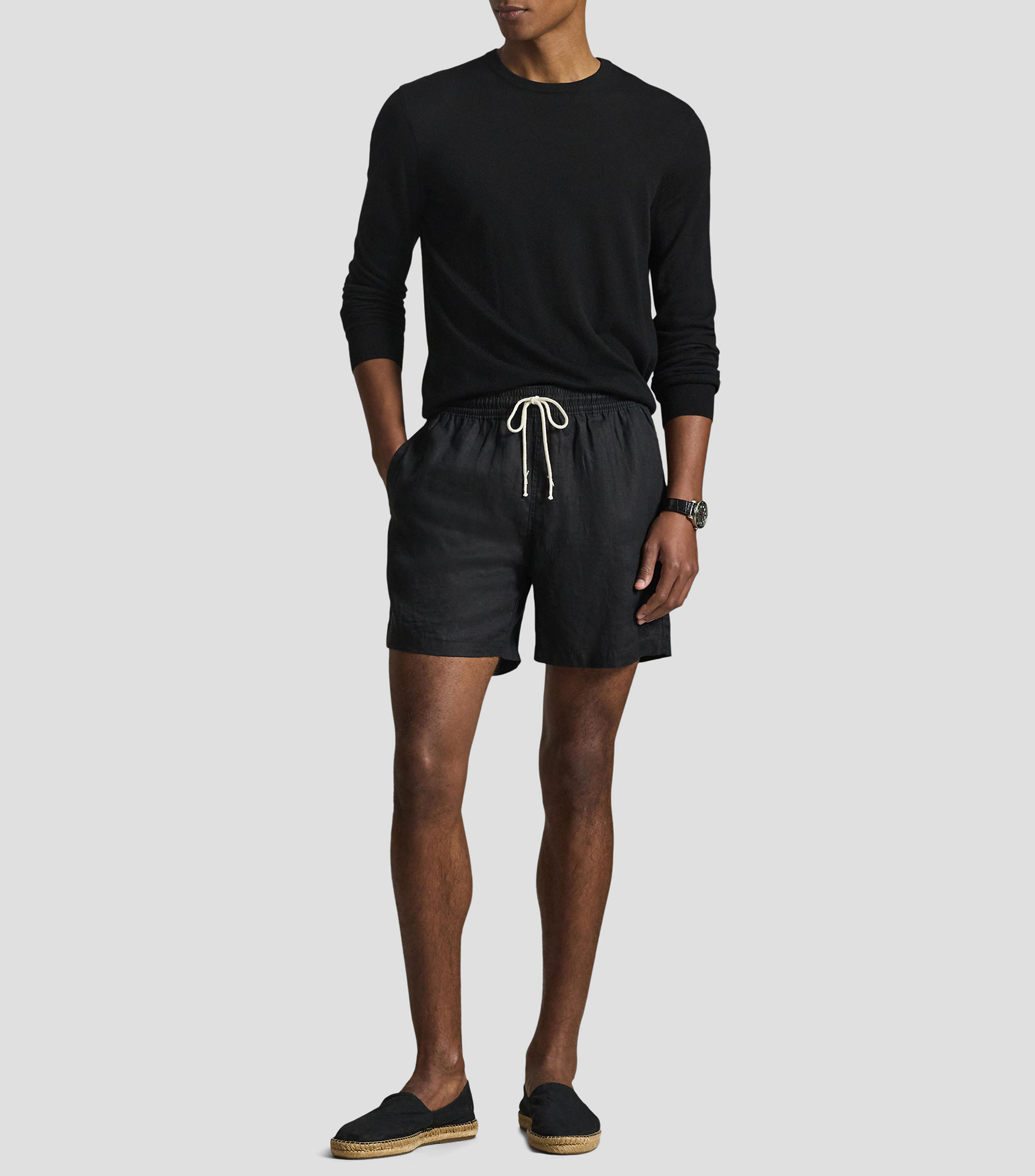 Traje de baño liso Hombre