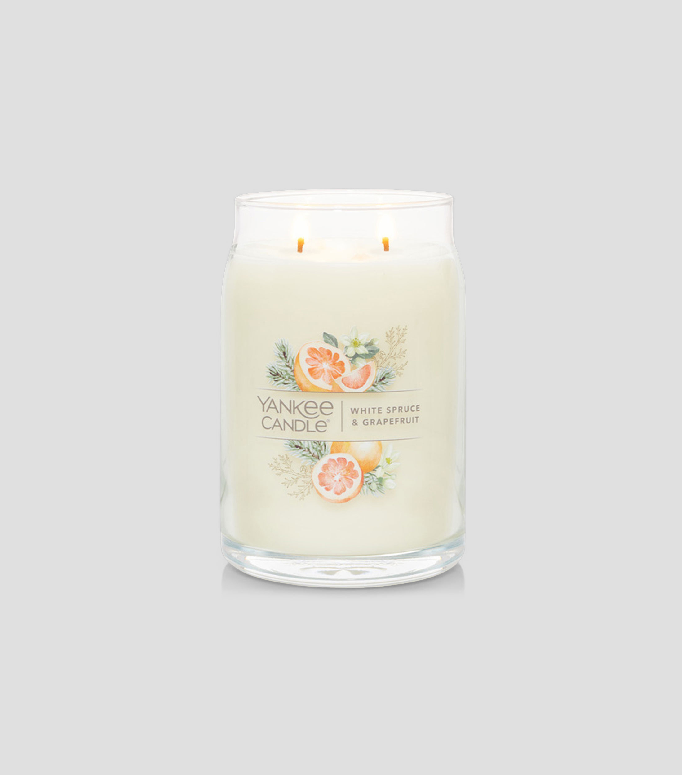 Vela Jar Yankee L SpruceampGrapefruit
