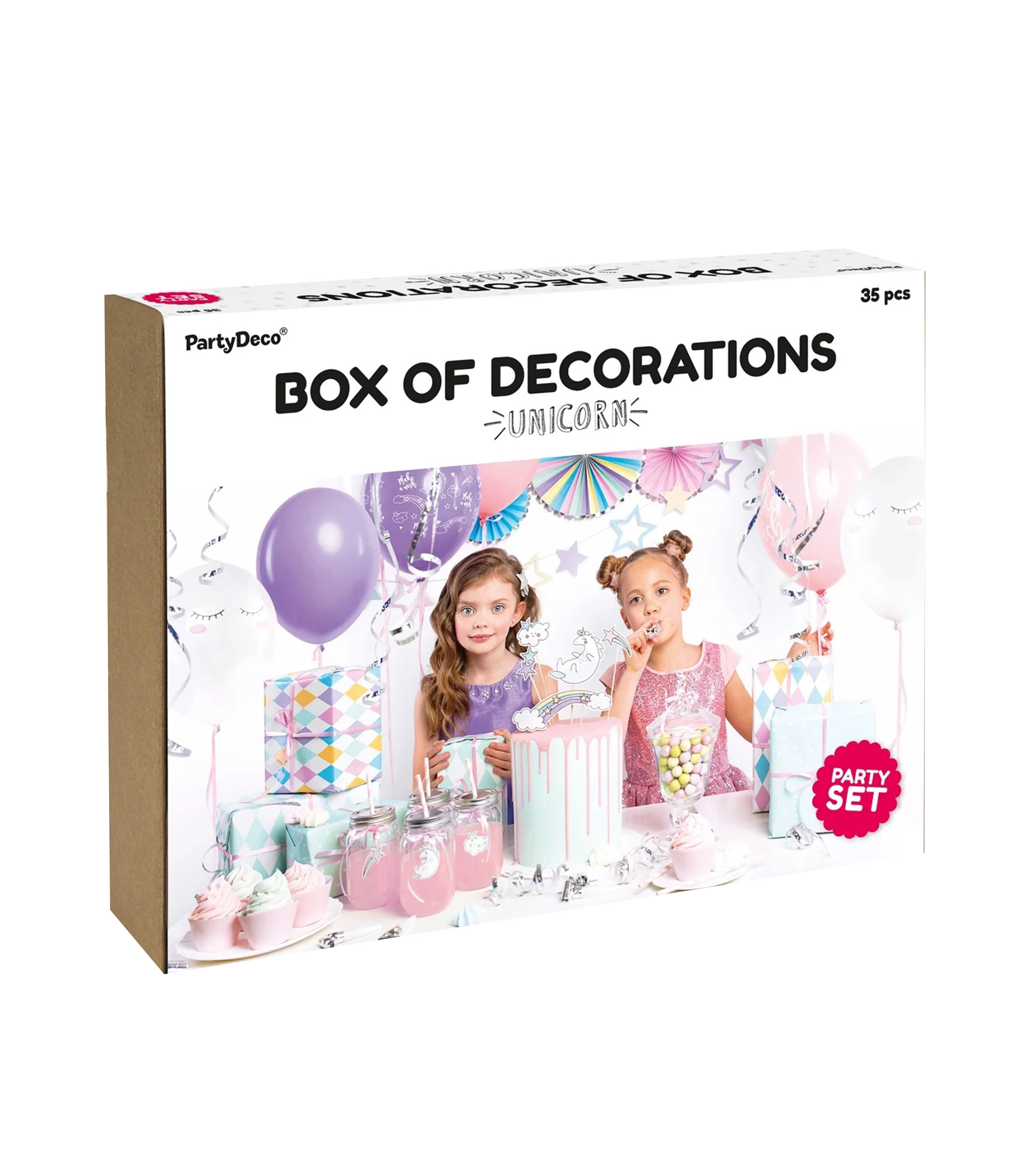 Set de decoraciones Unicorn