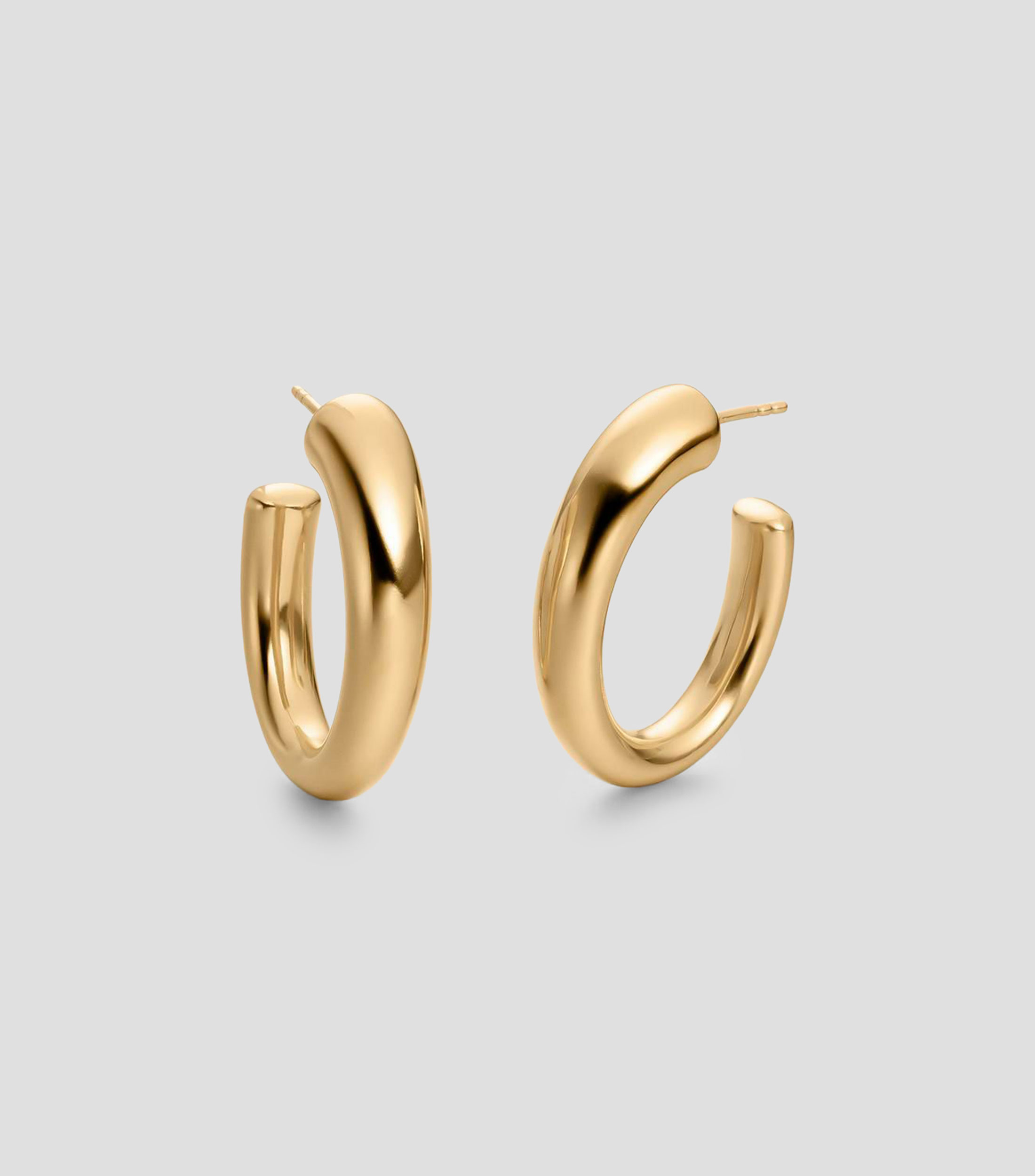 Pendientes de aro en plata .925 Mujer