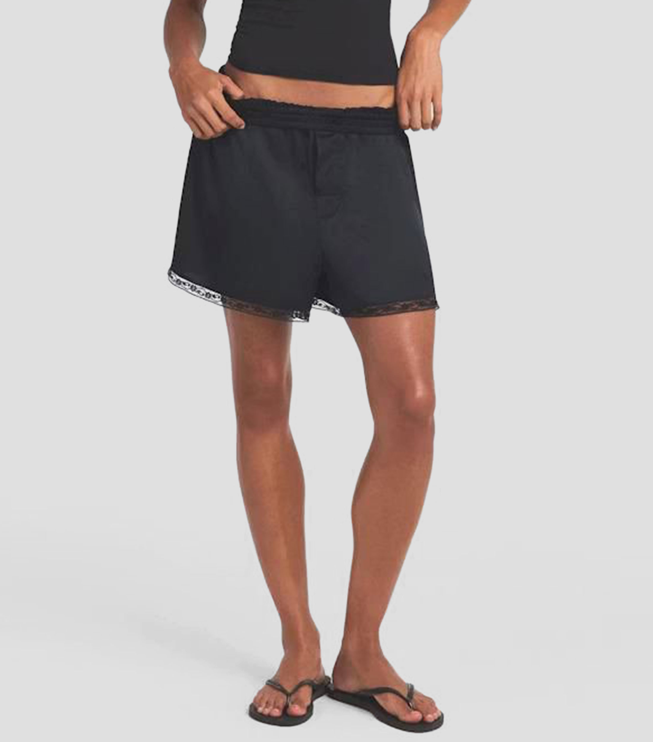 Short liso Mujer