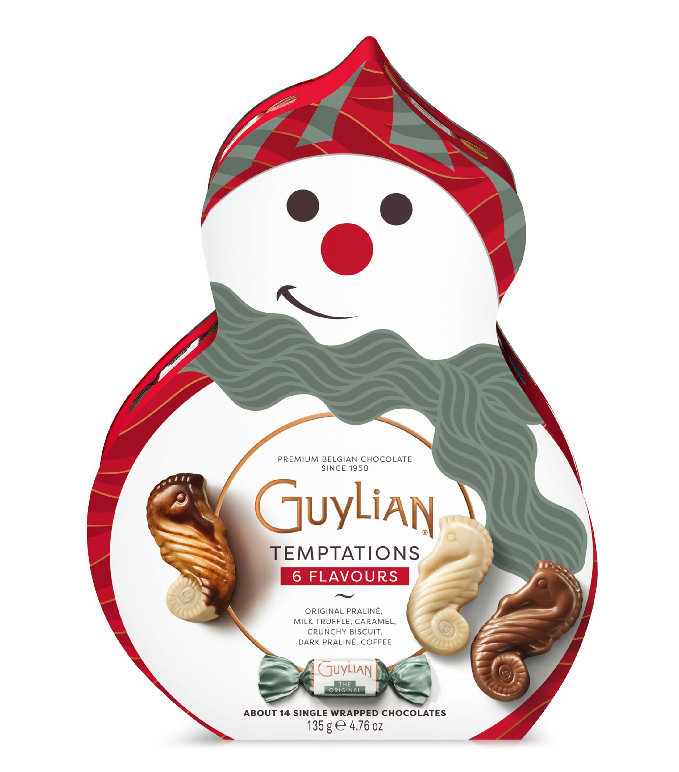 Guylian Artisanal Belgian Chocolates Temptations Pouch Review - What's
