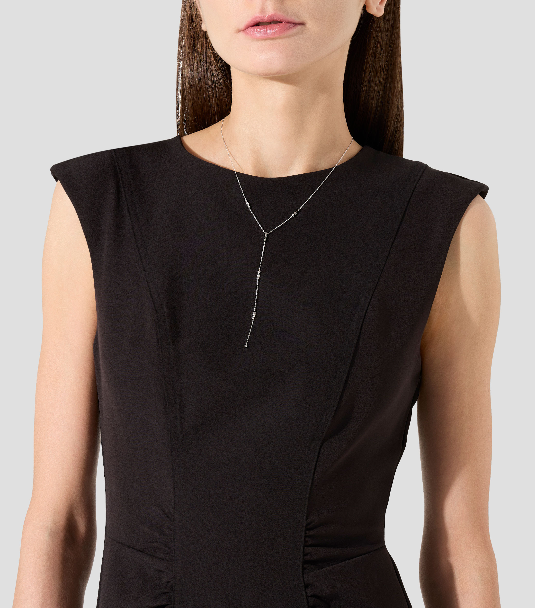 Gargantilla con Brillante Mujer