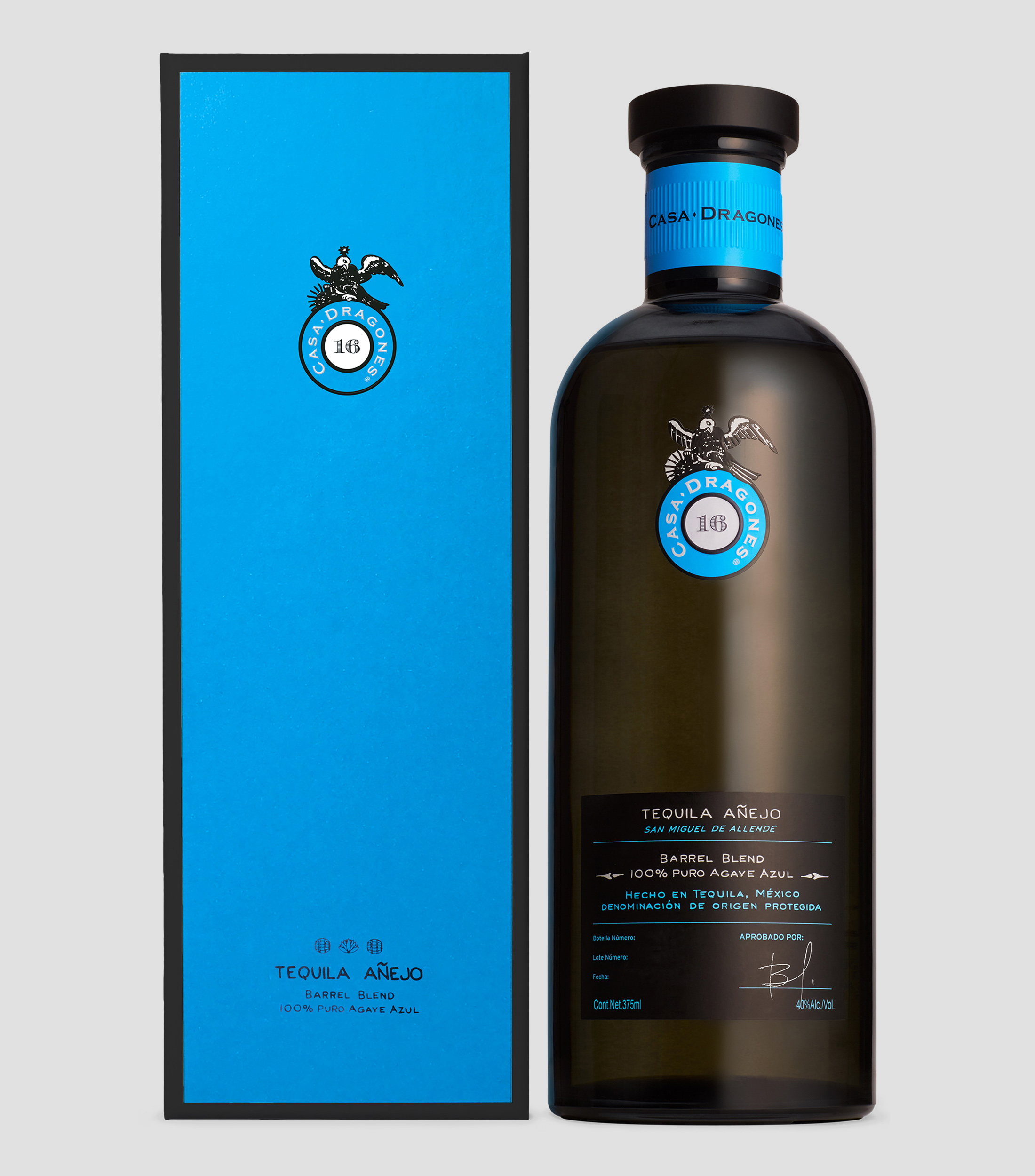 Tequila Anejo Barrel Blend, 375 ml