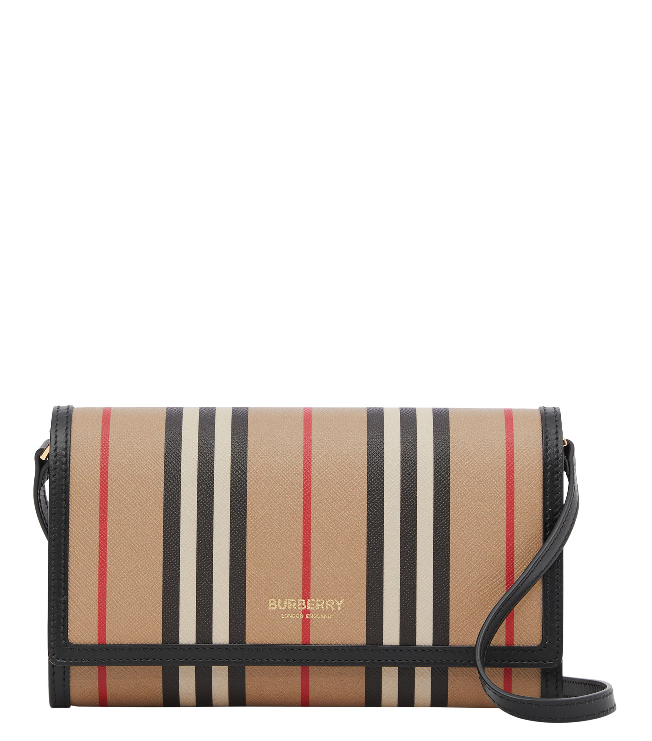 Burberry Bolso crossbody con rayas - El Palacio de Hierro