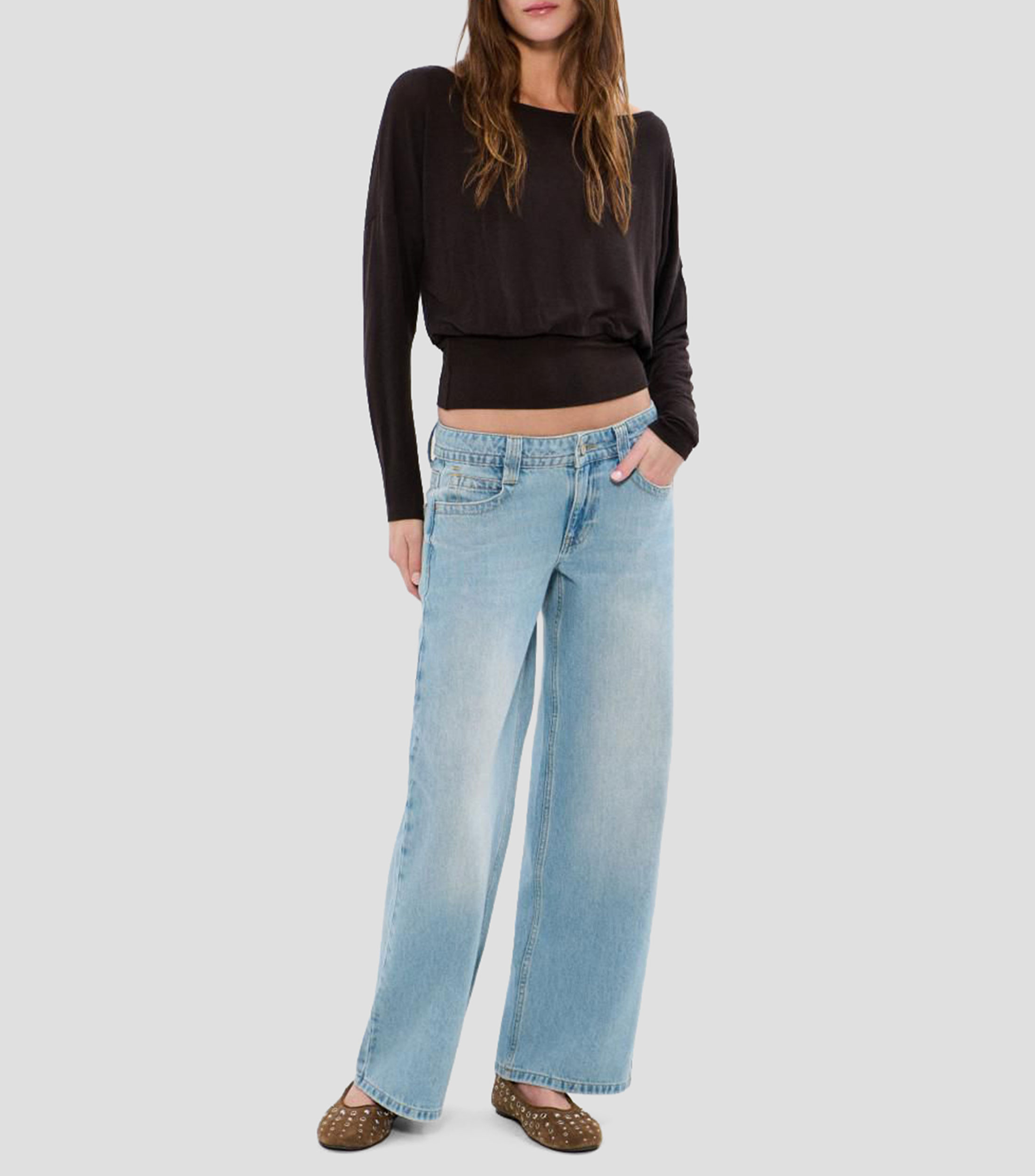 Jeans Susana recto liso Mujer