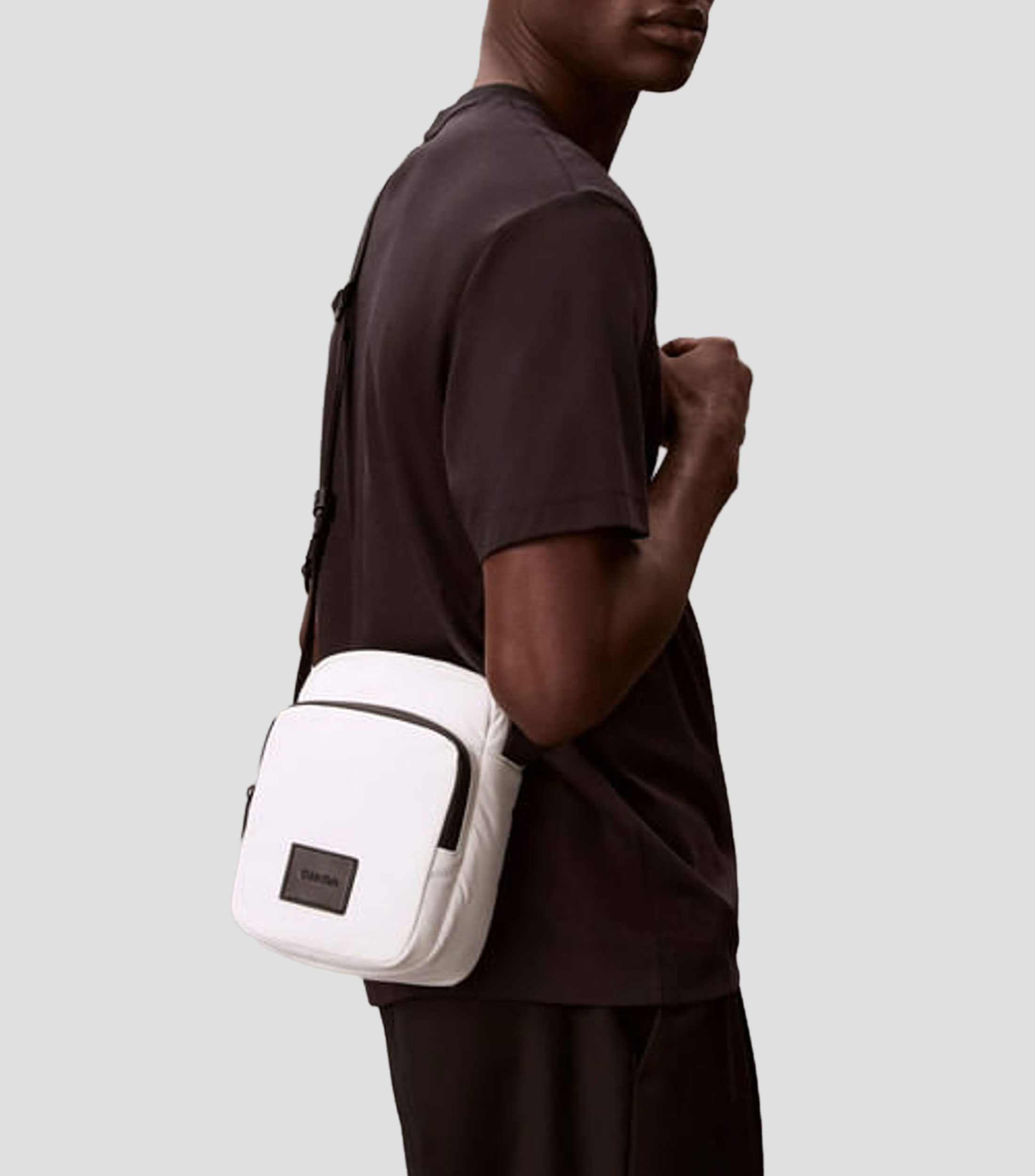 Bolso messenger Reporter liso Hombre