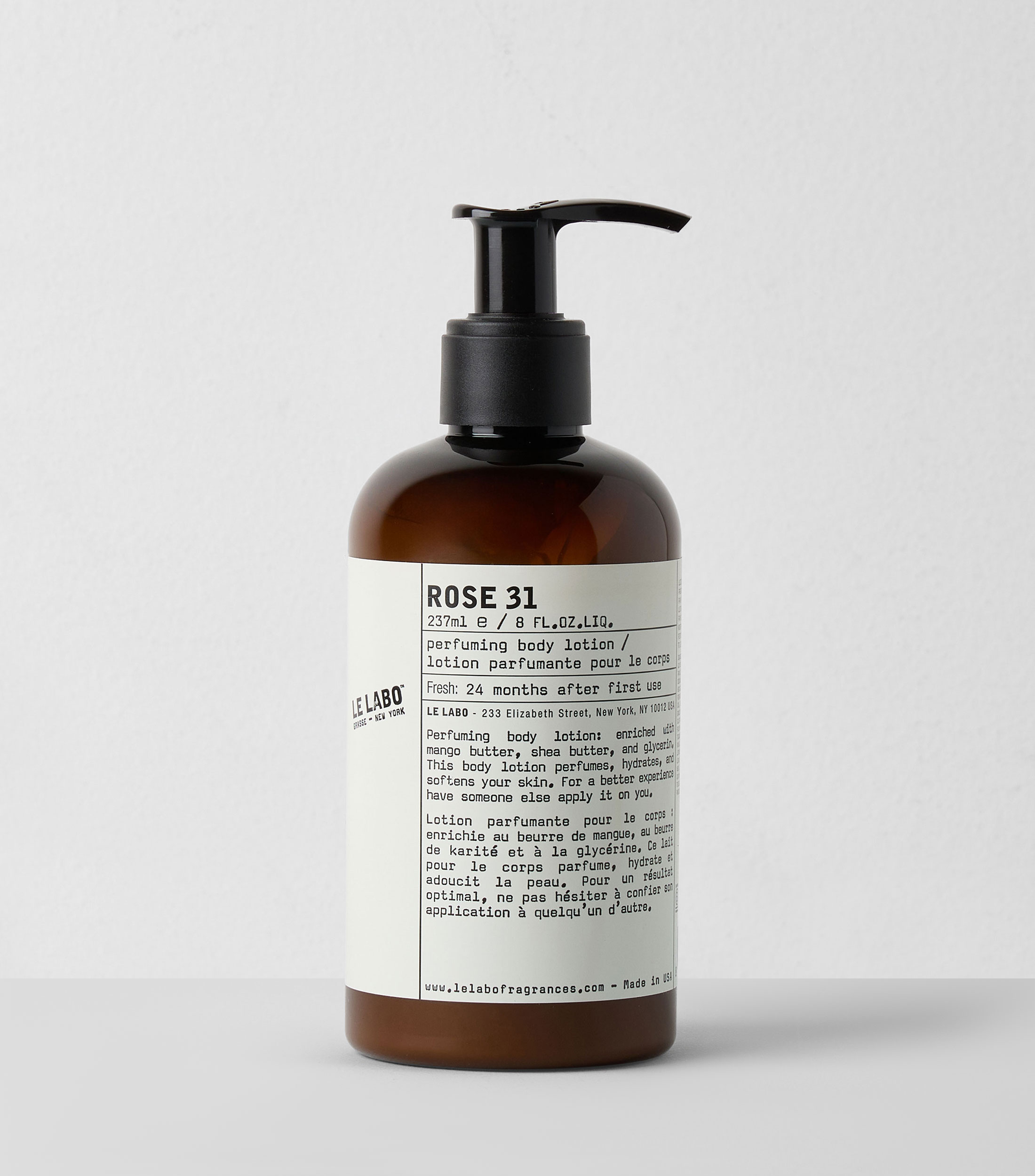 Crema corporal perfumada Rose 31, 237 ml