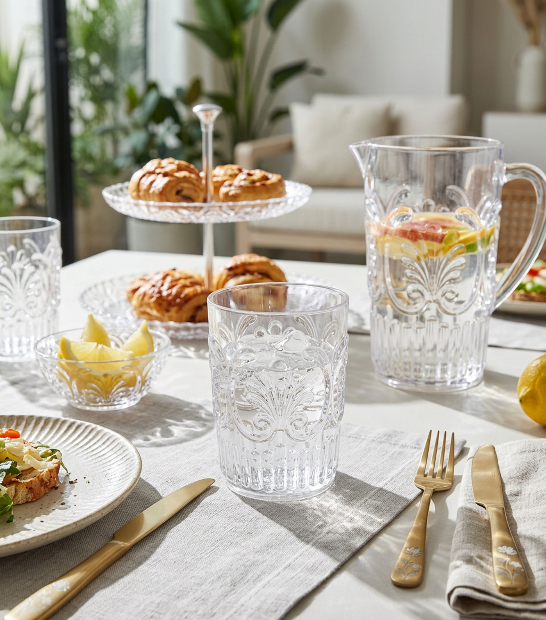 Vaso para Agua Fleur