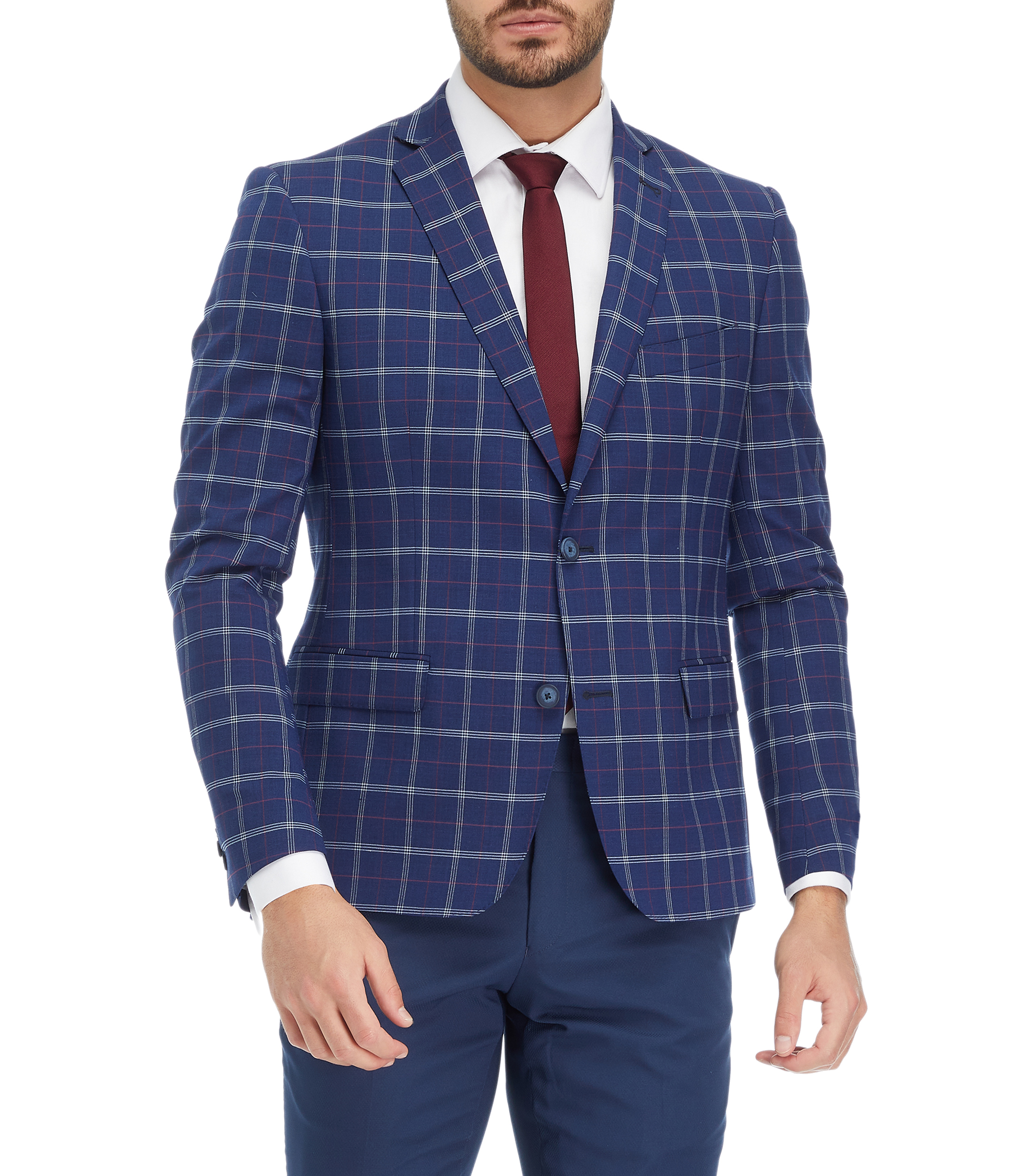 Epsilon Saco con cuadros Hombre - El Palacio de Hierro