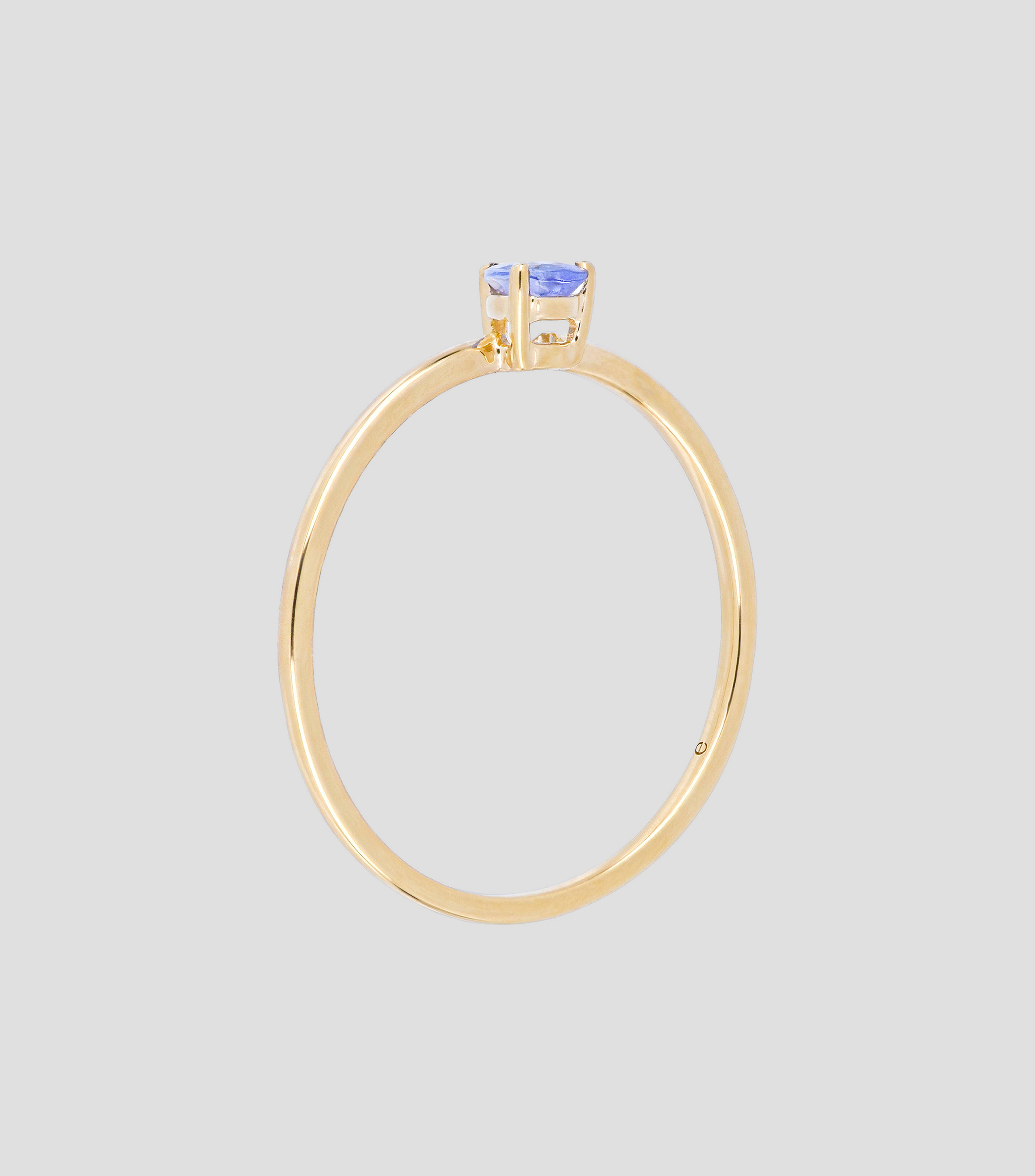 Anillo en oro amarillo de 18 Kts Mujer
