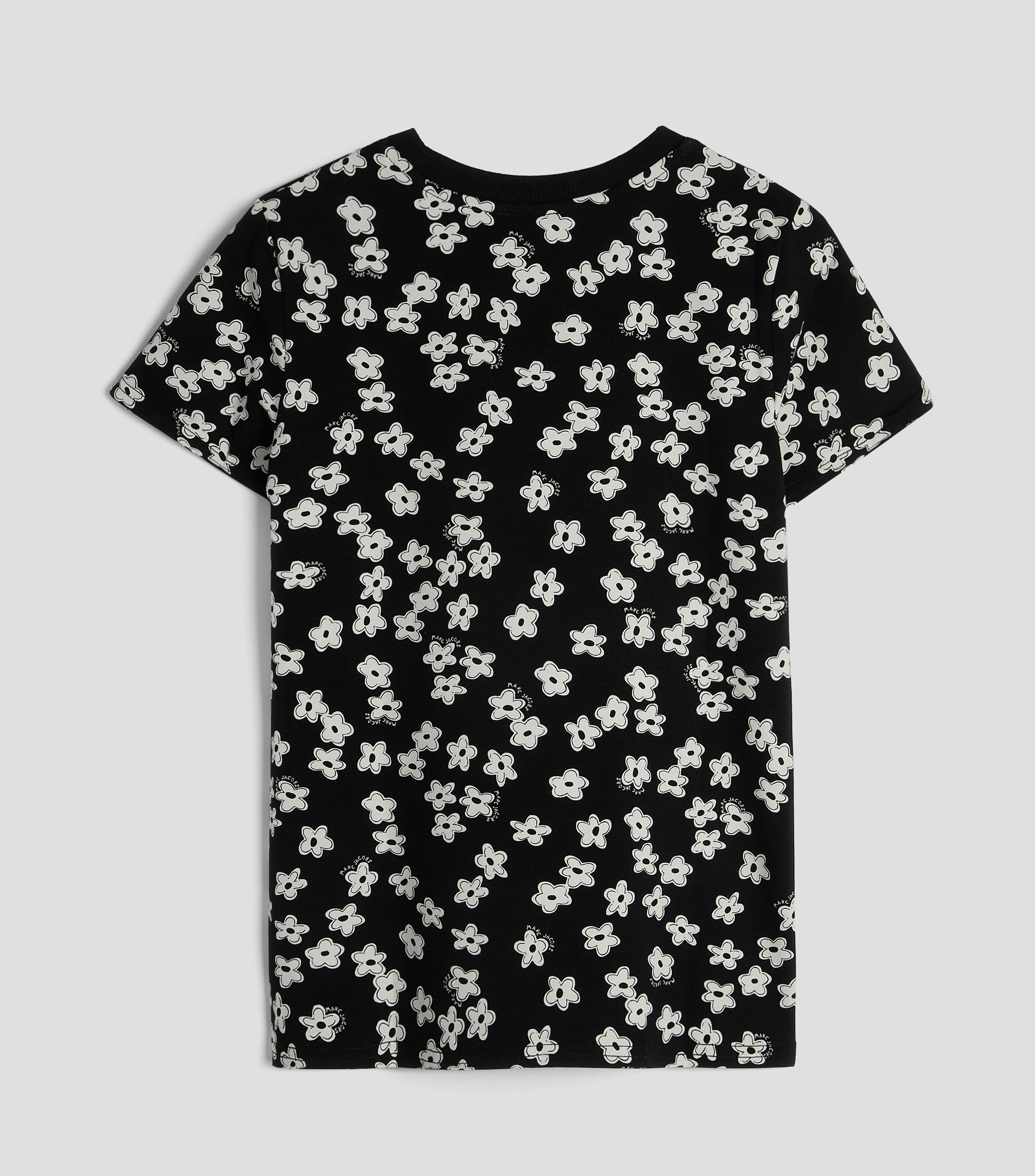 Playera cuello redondo manga corta estampada Niña