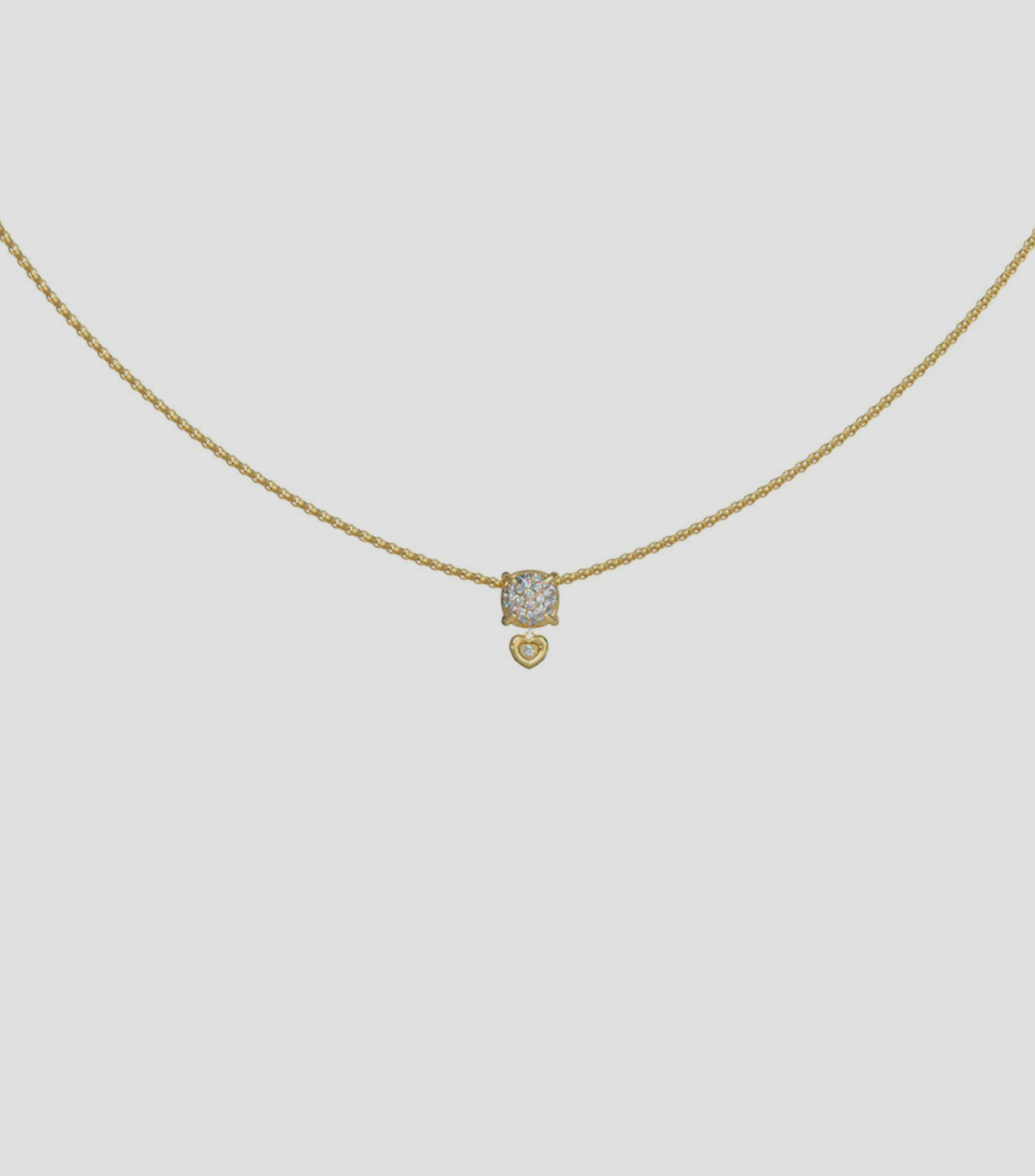 Collar con zirconias Mujer