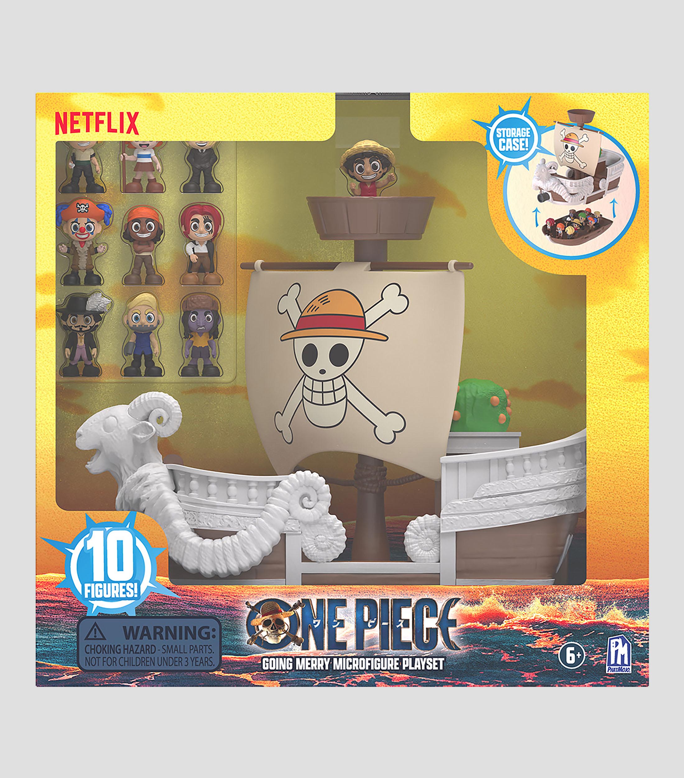 Set 10 figuras de acción, One Piece