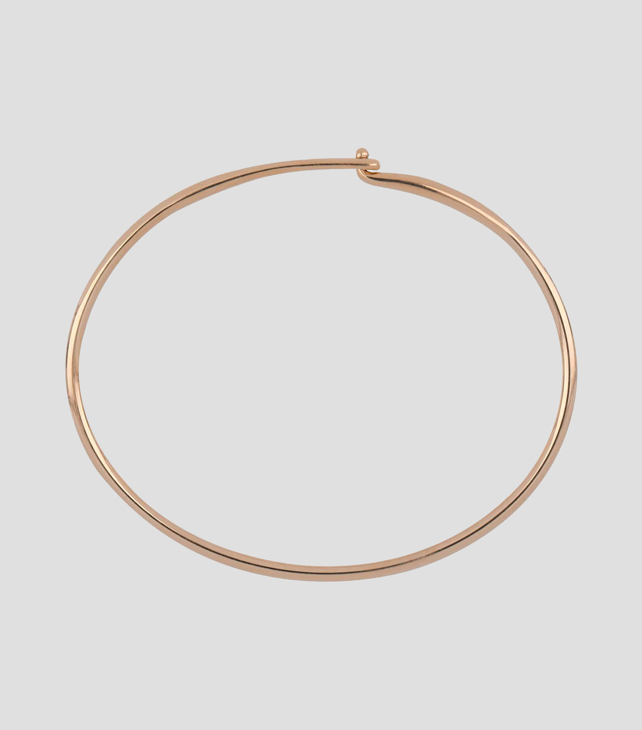 Pulsera en oro rosa de 18 kilates con rubí Mujer
