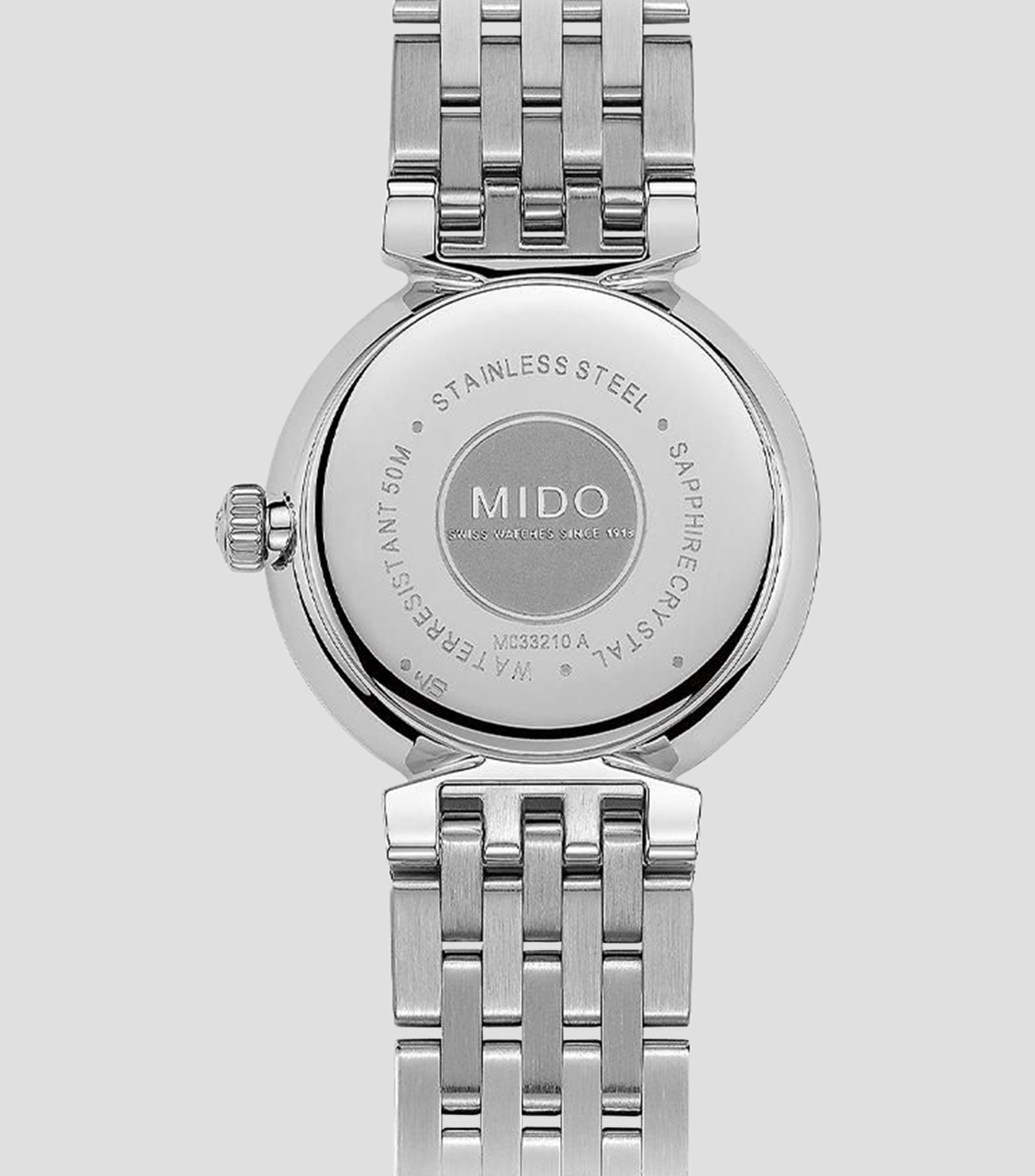 Reloj para Hombre Dorada casual platead, blanco
