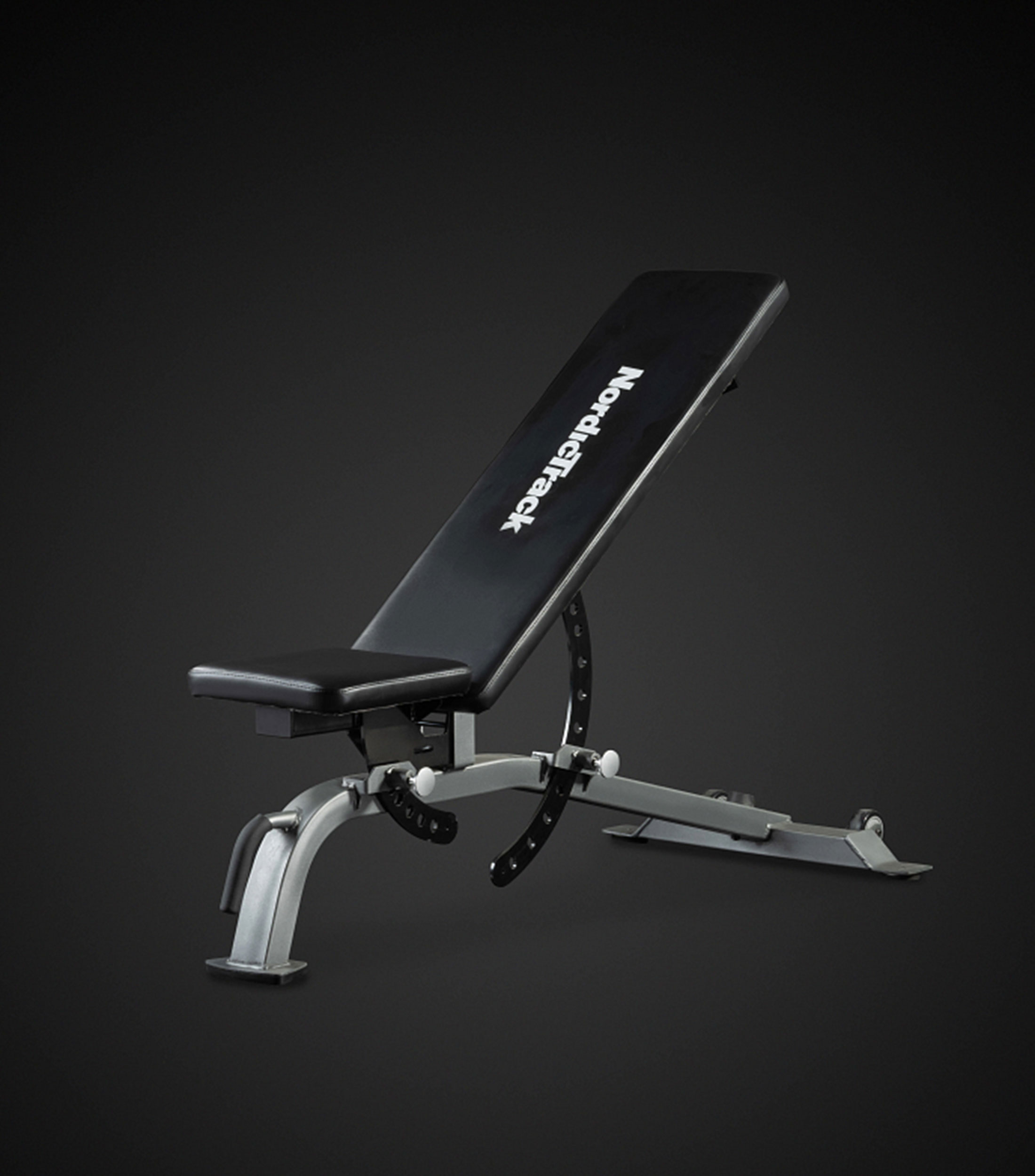 Banco ajustable para entrenamiento NTBE19, negro