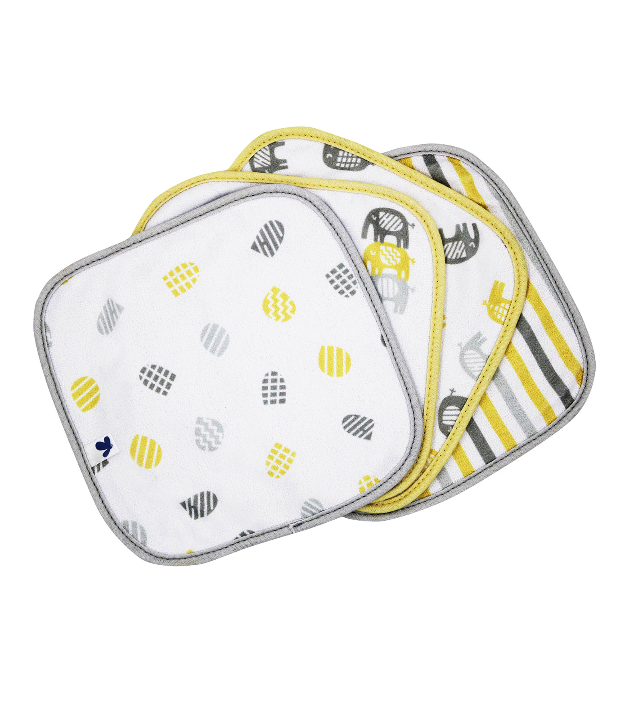 Set de 4 toallitas faciales Bebé