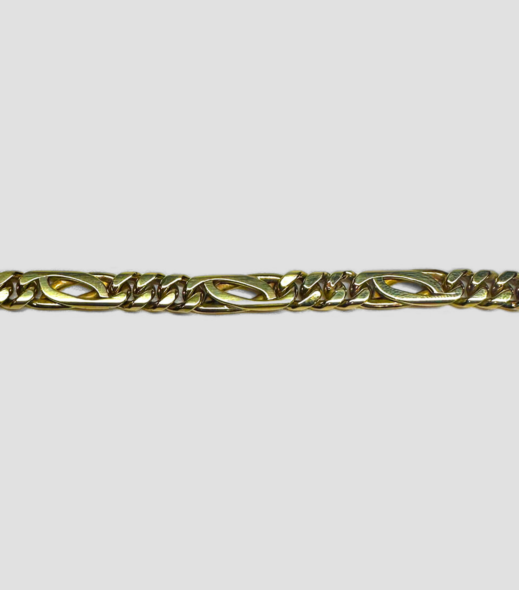 Pulsera en oro amarillo 14 kilates Egyptian Hombre