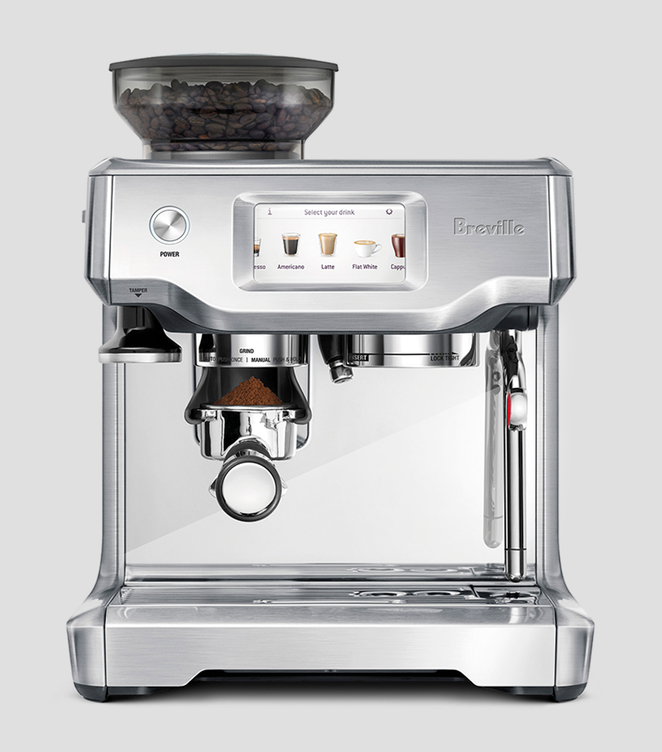 Cafetera The Barista Touch para 20 tazas, acero inoxidable