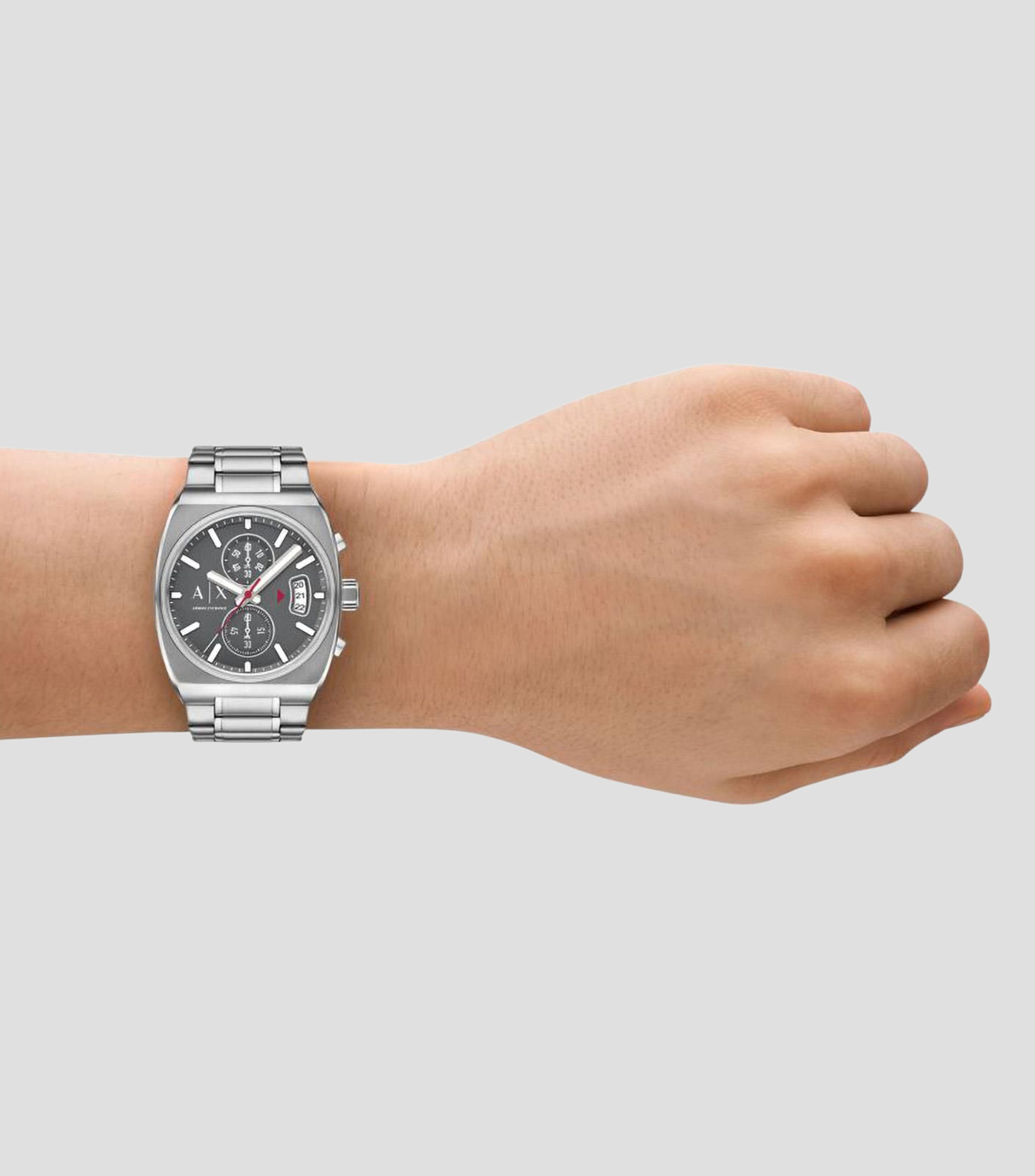 Reloj para hombre Street Casual, Plateado