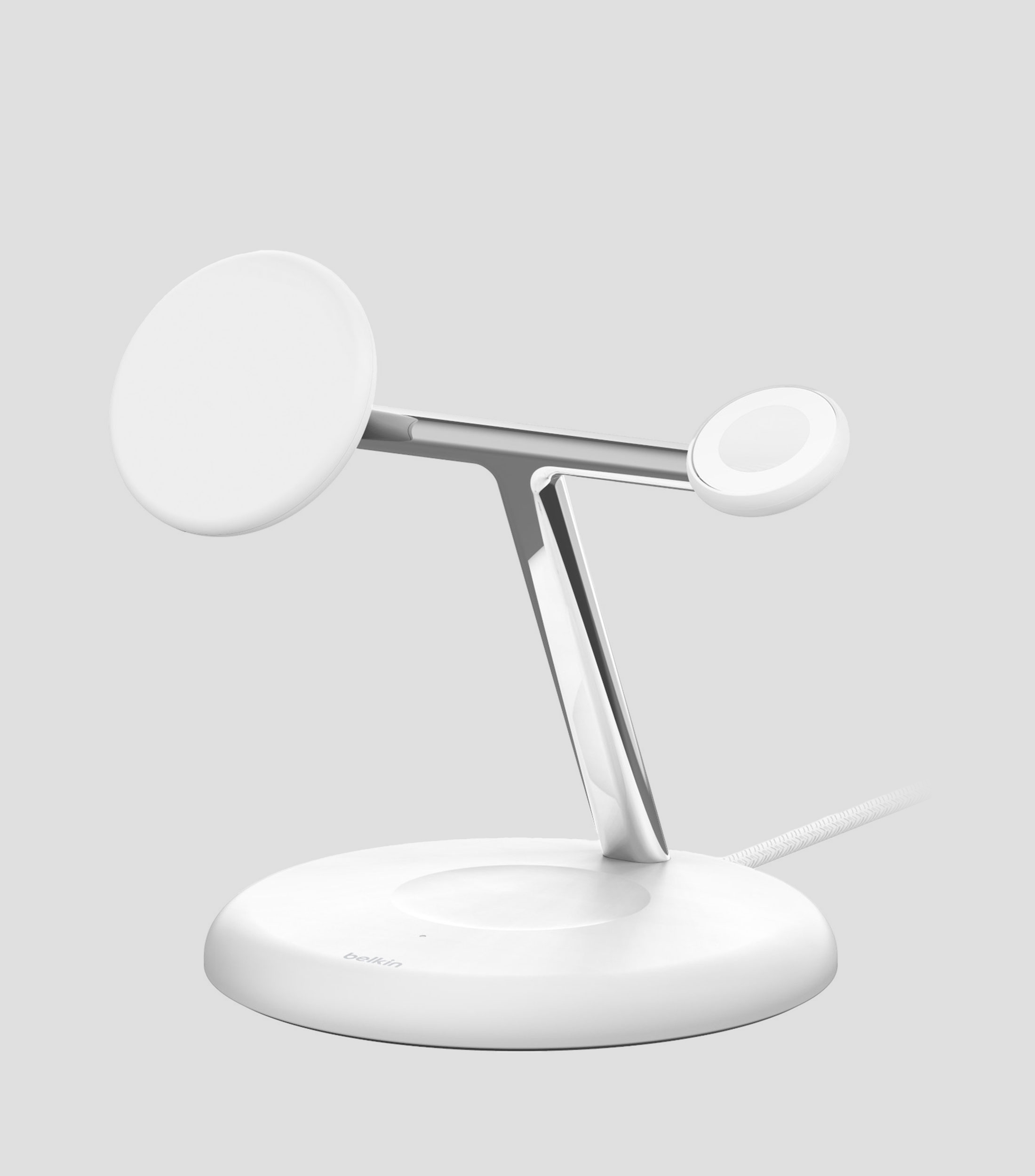 Base de carga inalámbrica magnética 3 en 1 con Qi2 de 15 W BoostCharge Pro