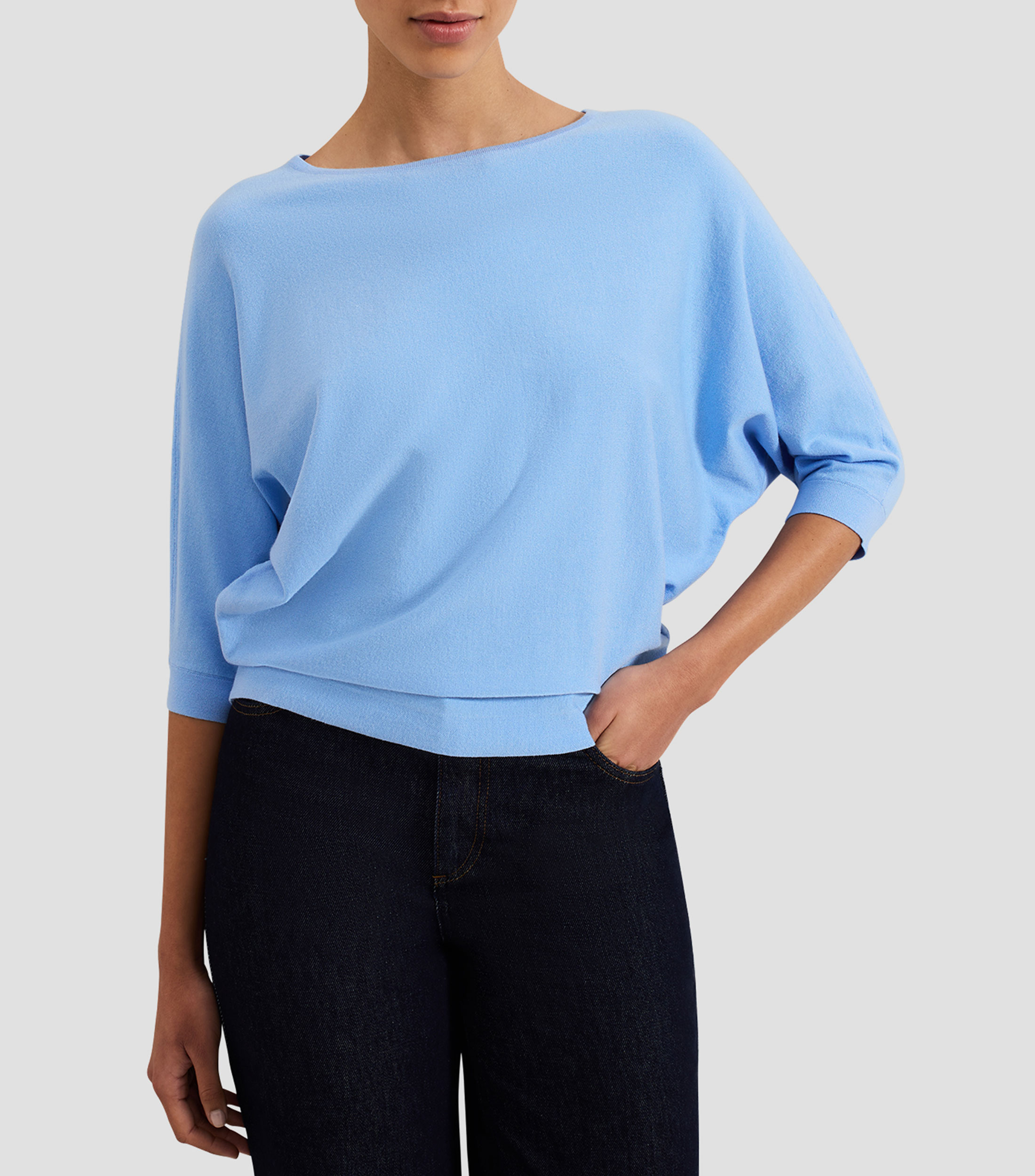 Sueter de cuello redondo Mujer
