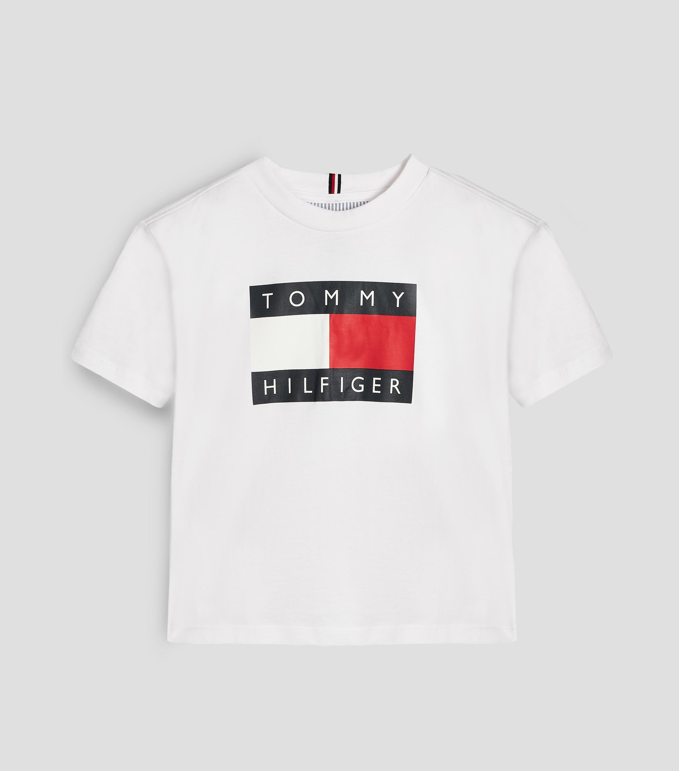 Playera cuello redondo manga corta estampada Niño