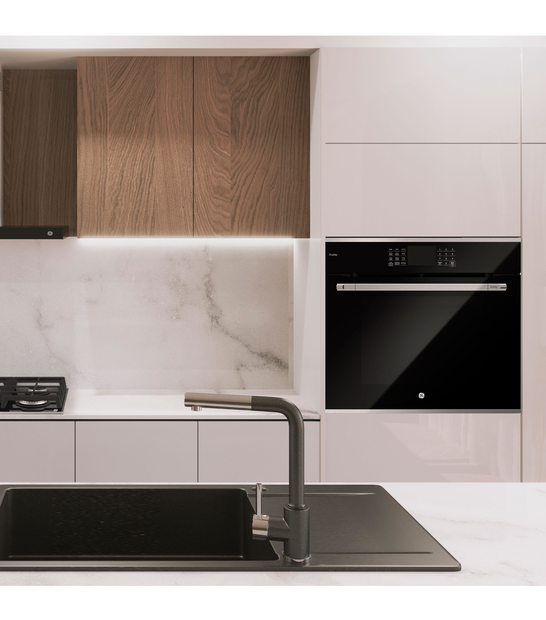 Horno Empotrable a Gas Onix 31 en Acero inoxidable