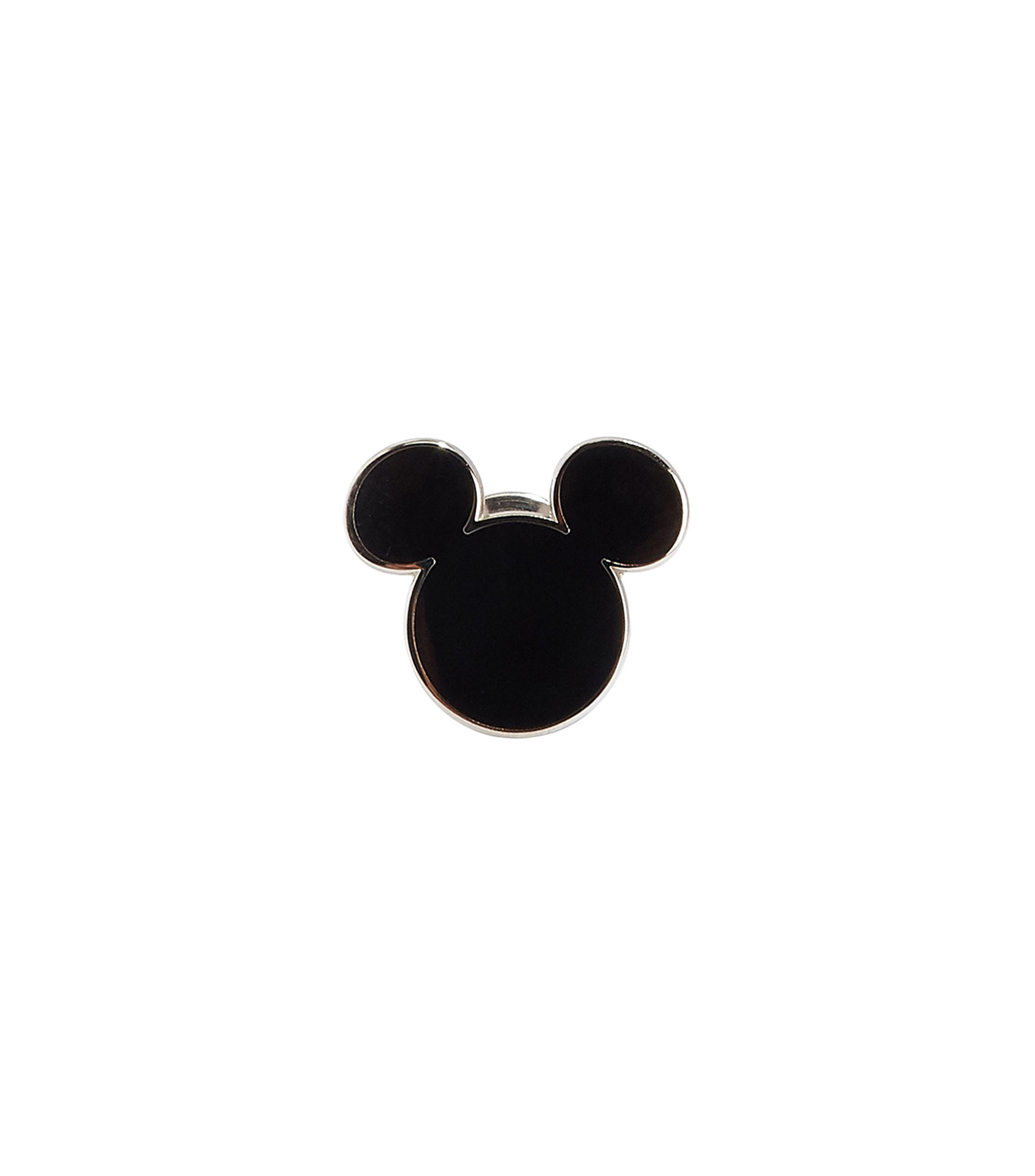 Cartera bordada con cabeza de Mickey Mouse de Disney, tarjetero