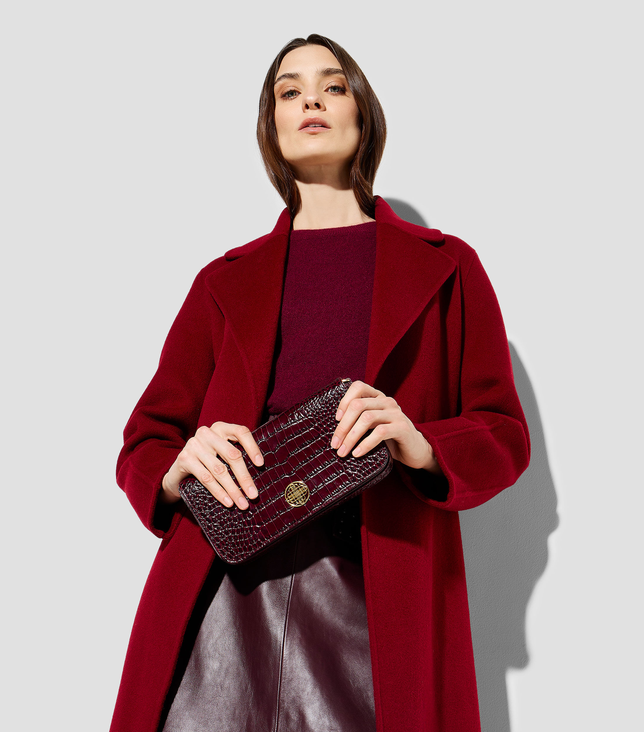 Bolsa Crossbody en piel Mujer