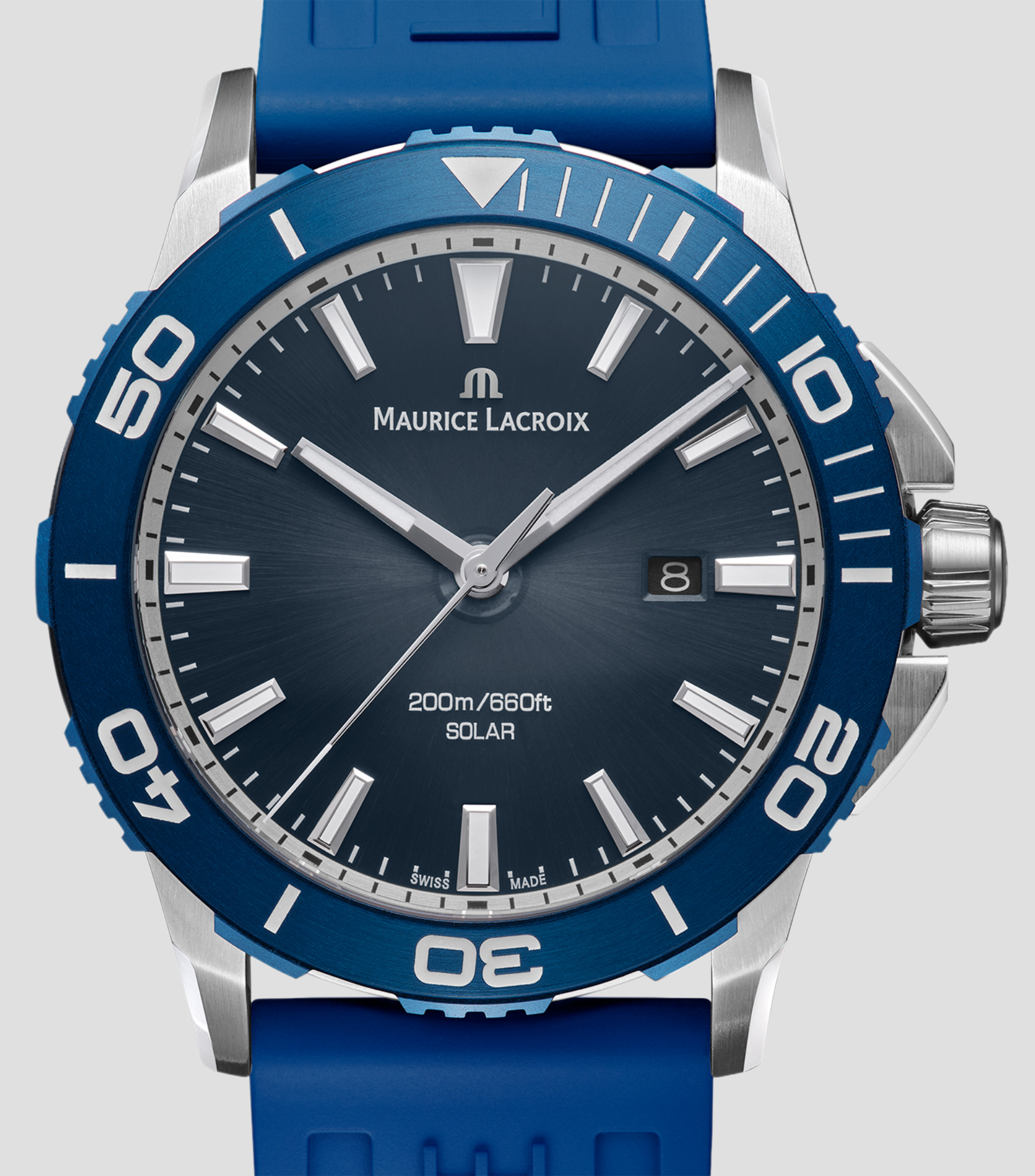 Reloj para Hombre Pontos S Solar Deportivo Azul