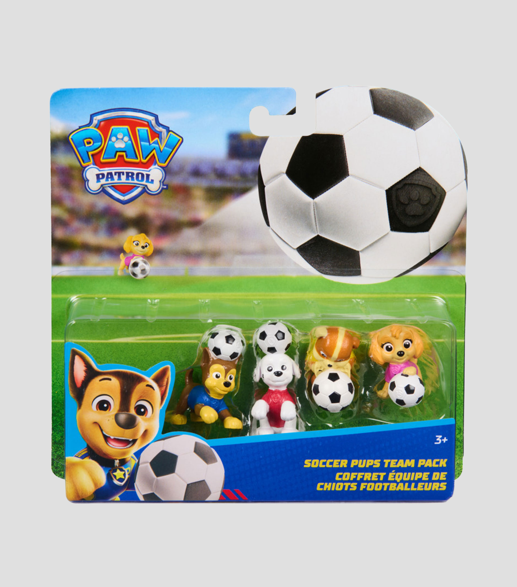 Playsets Paw Patrol Figuras Soccer