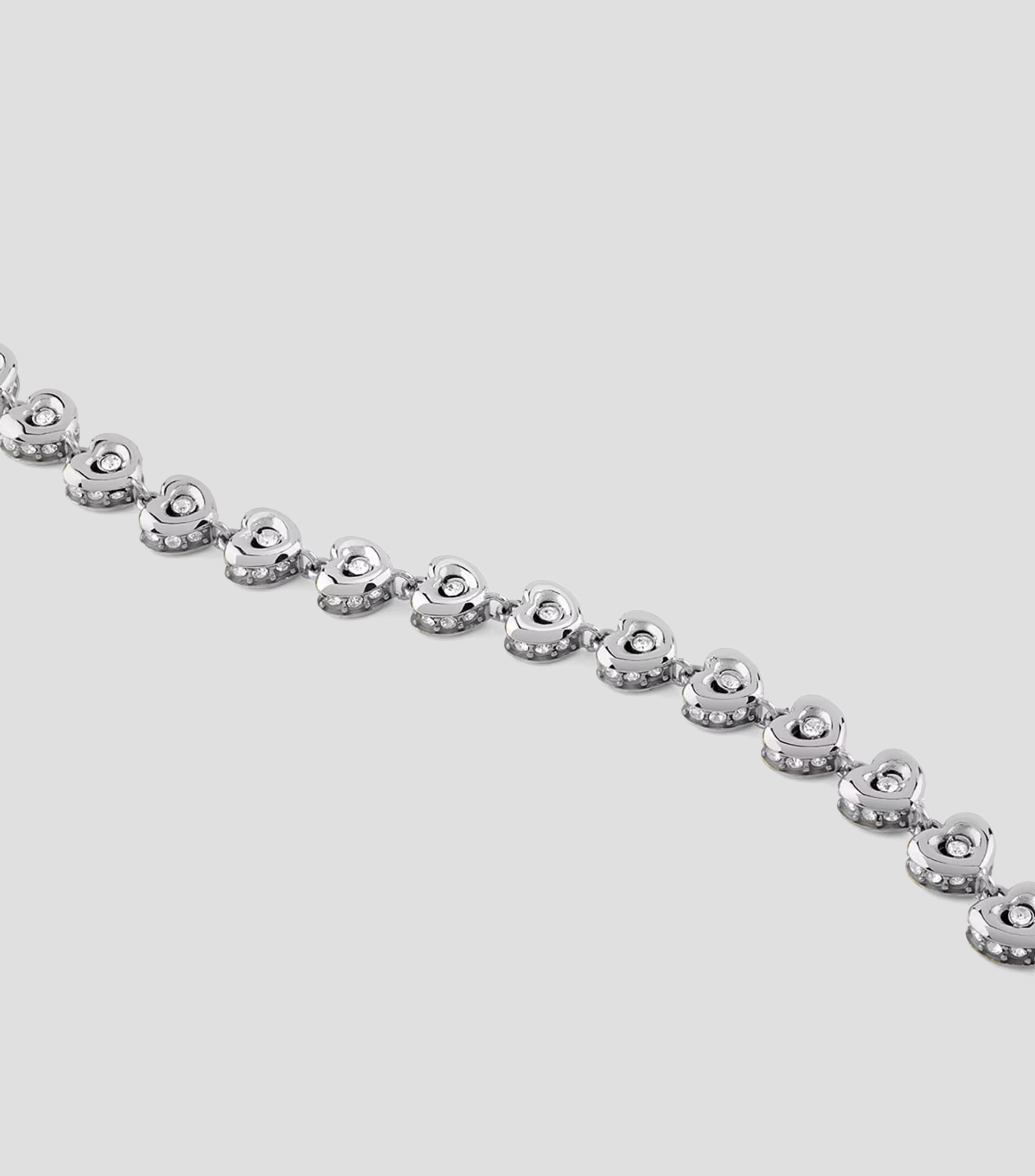 Collar Love con cristales Mujer