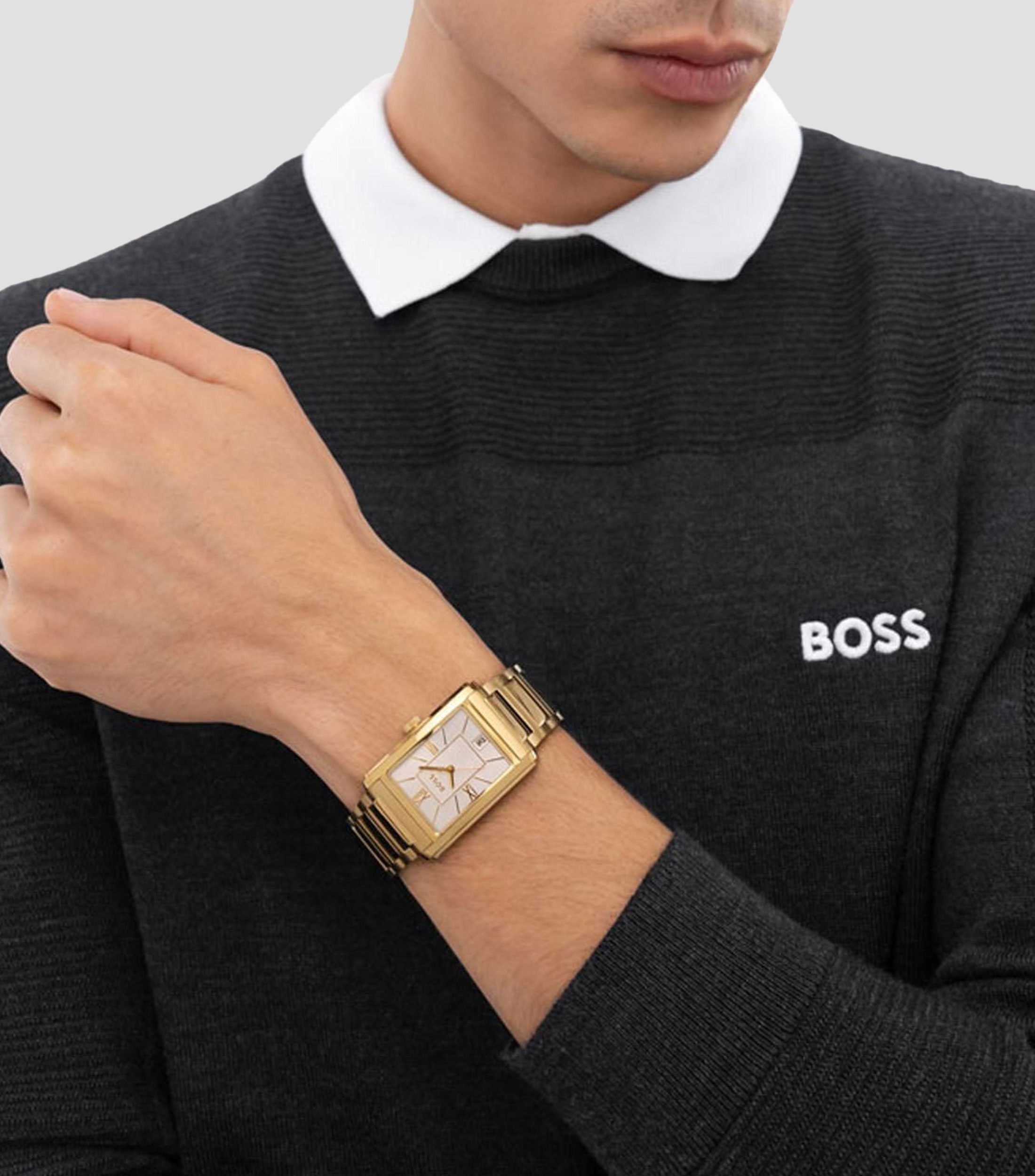 Reloj para Hombre Principle Dress Casual, Dorado, Plateado