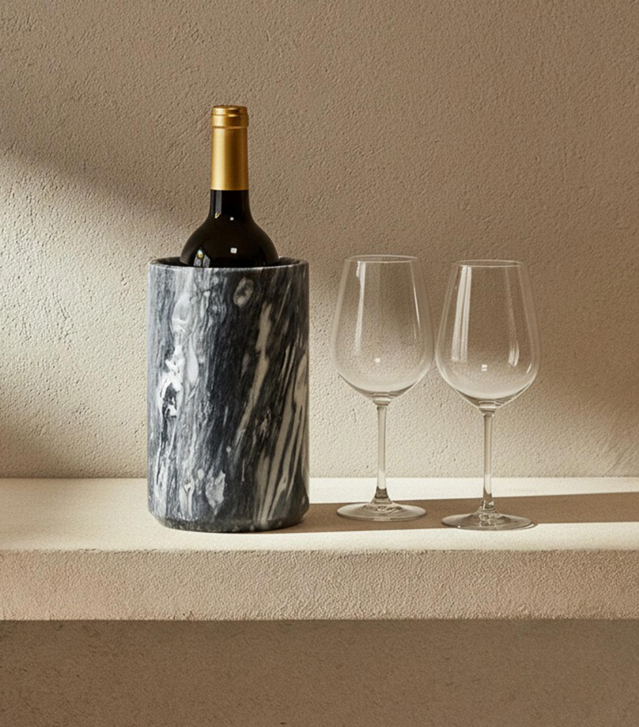 Enfriador para vino en mármol